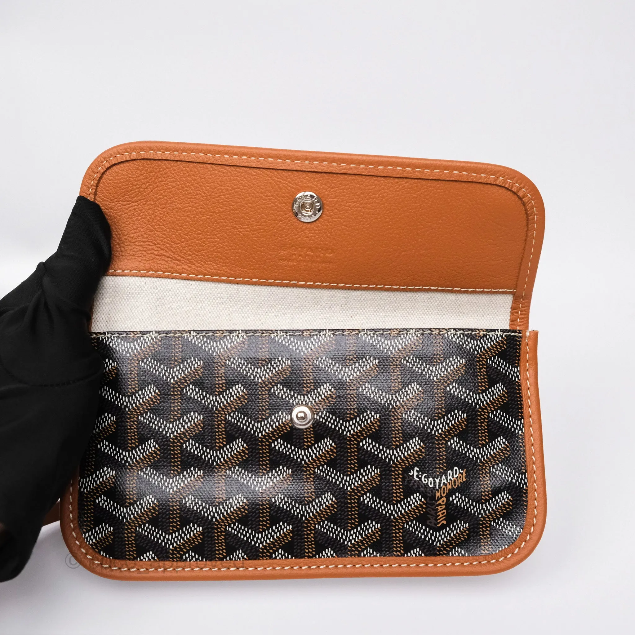 Goyard St. Louis Tote Bag GM Black/Tan
