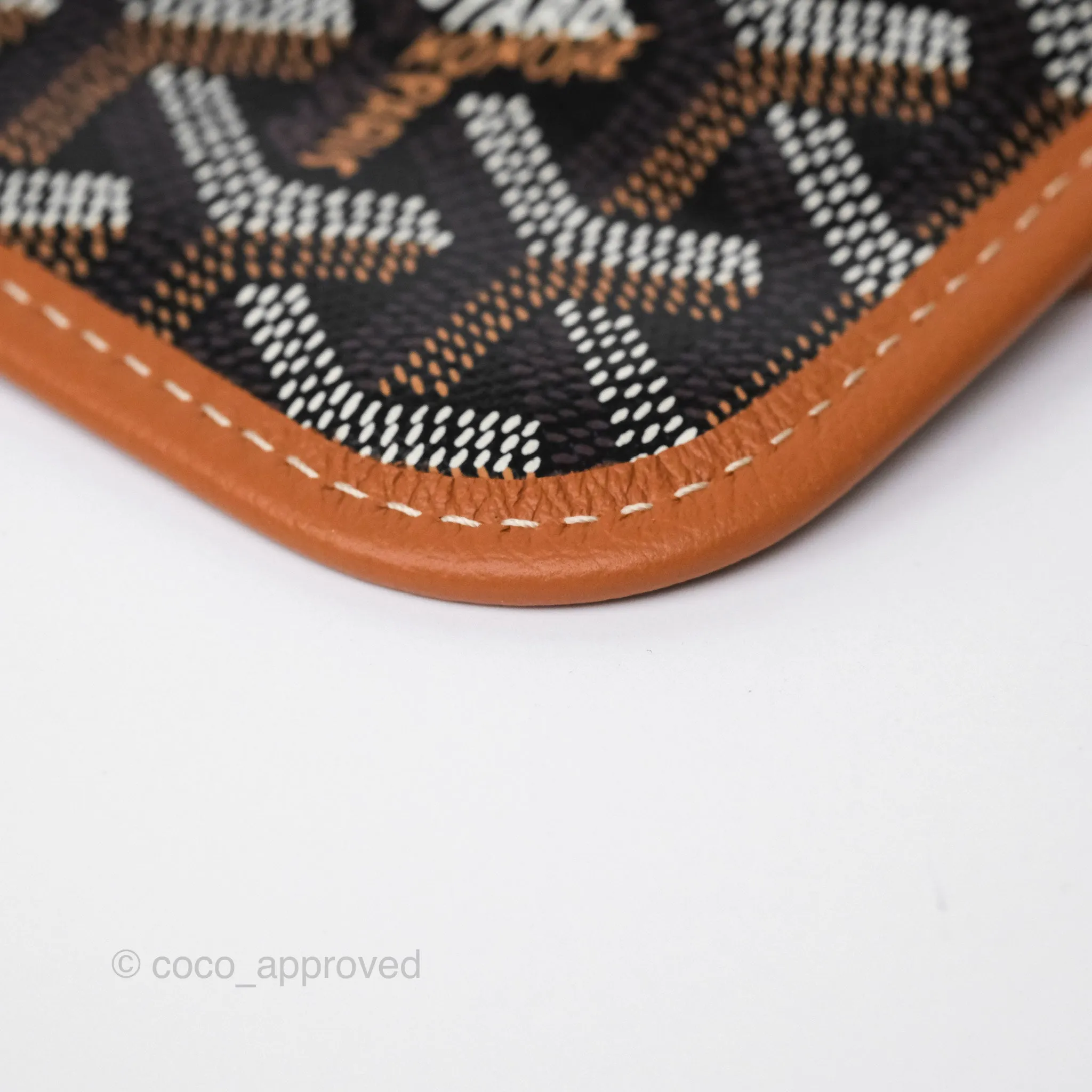 Goyard St. Louis Tote Bag GM Black/Tan