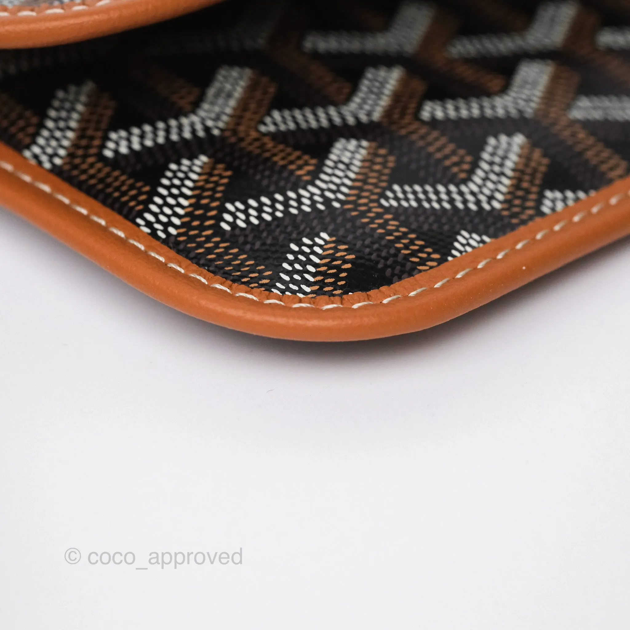Goyard St. Louis Tote Bag GM Black/Tan