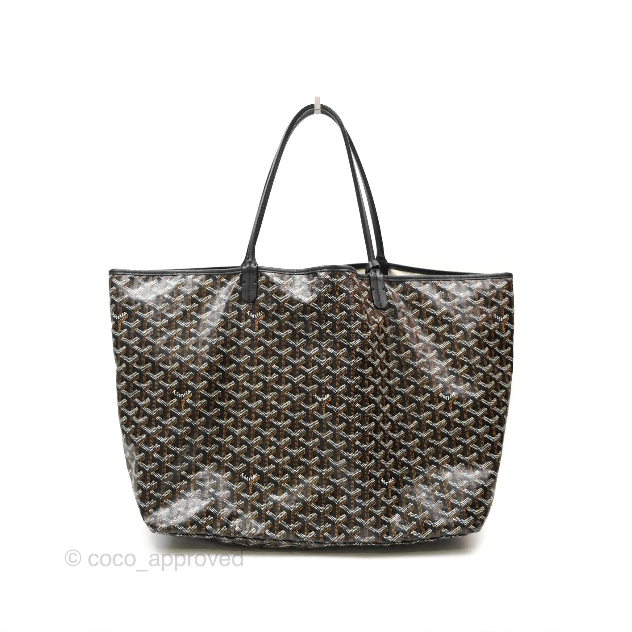 Goyard St. Louis Tote GM Black