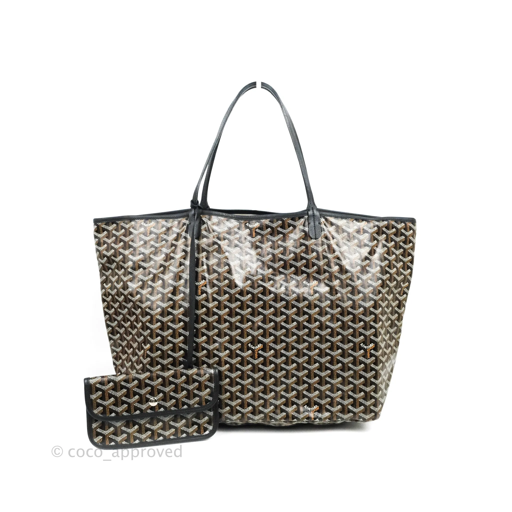 Goyard St. Louis Tote GM Black
