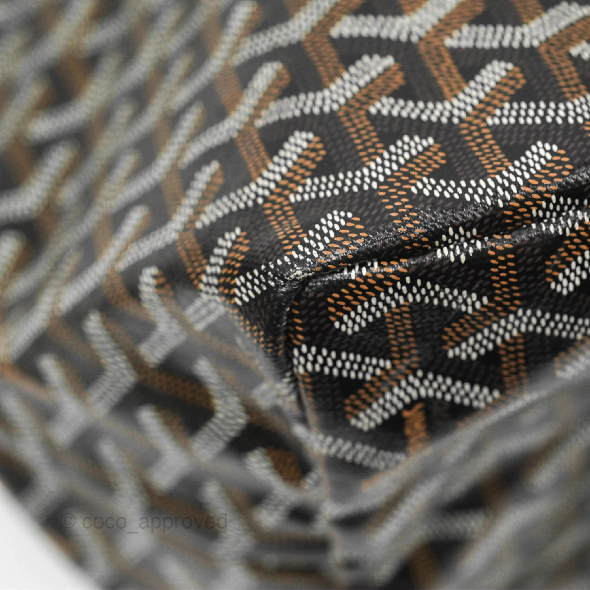 Goyard St. Louis Tote GM Black