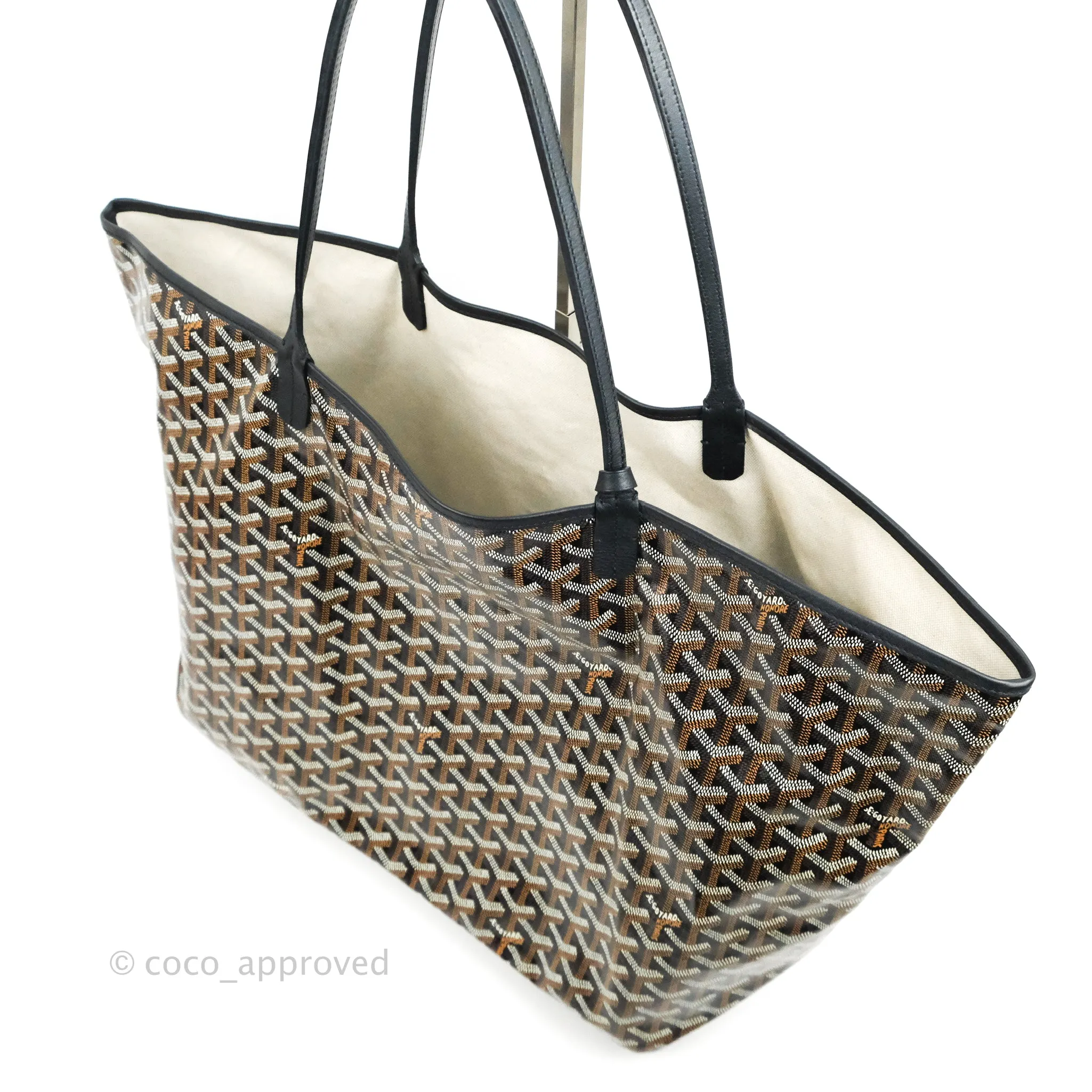 Goyard St. Louis Tote GM Black