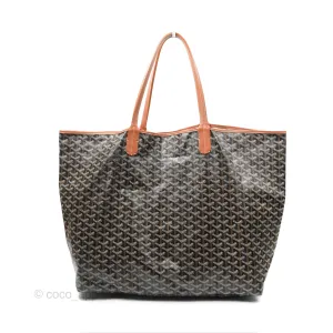 Goyard St. Louis Tote GM Black/Tan