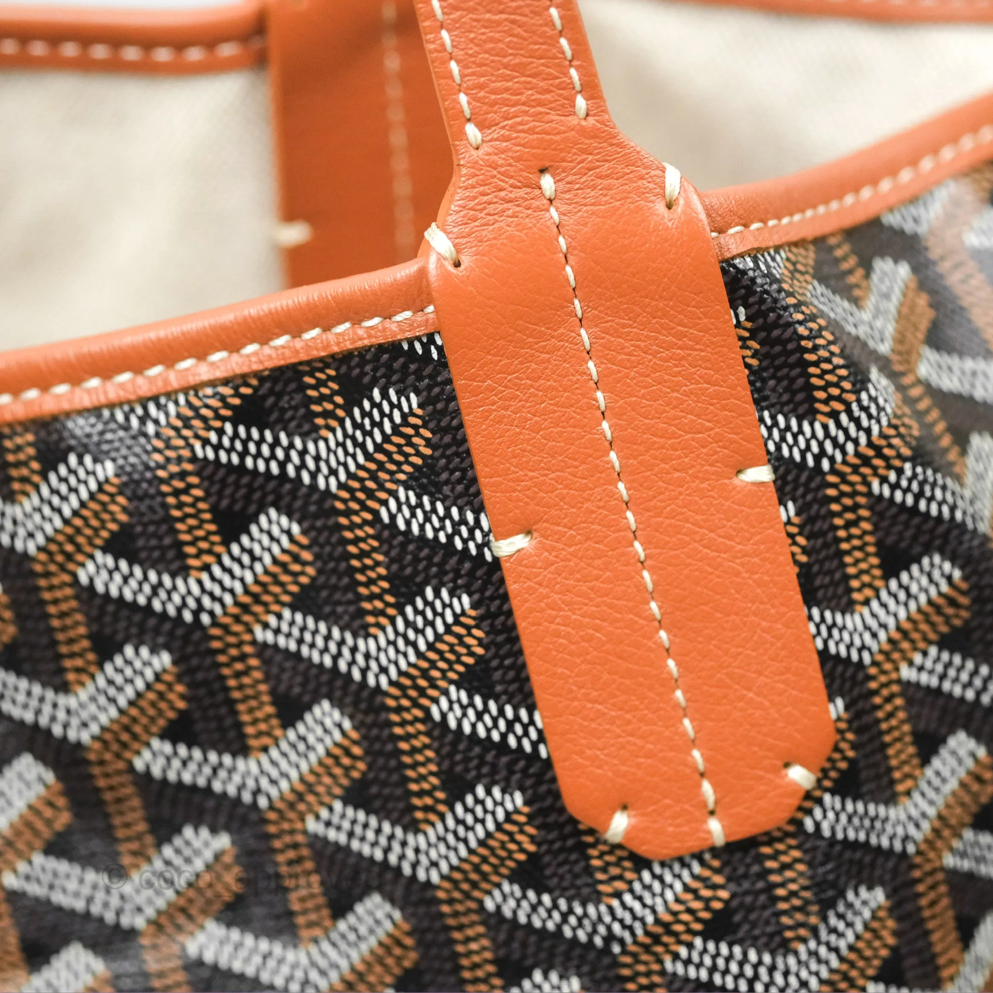 Goyard St. Louis Tote GM Black/Tan