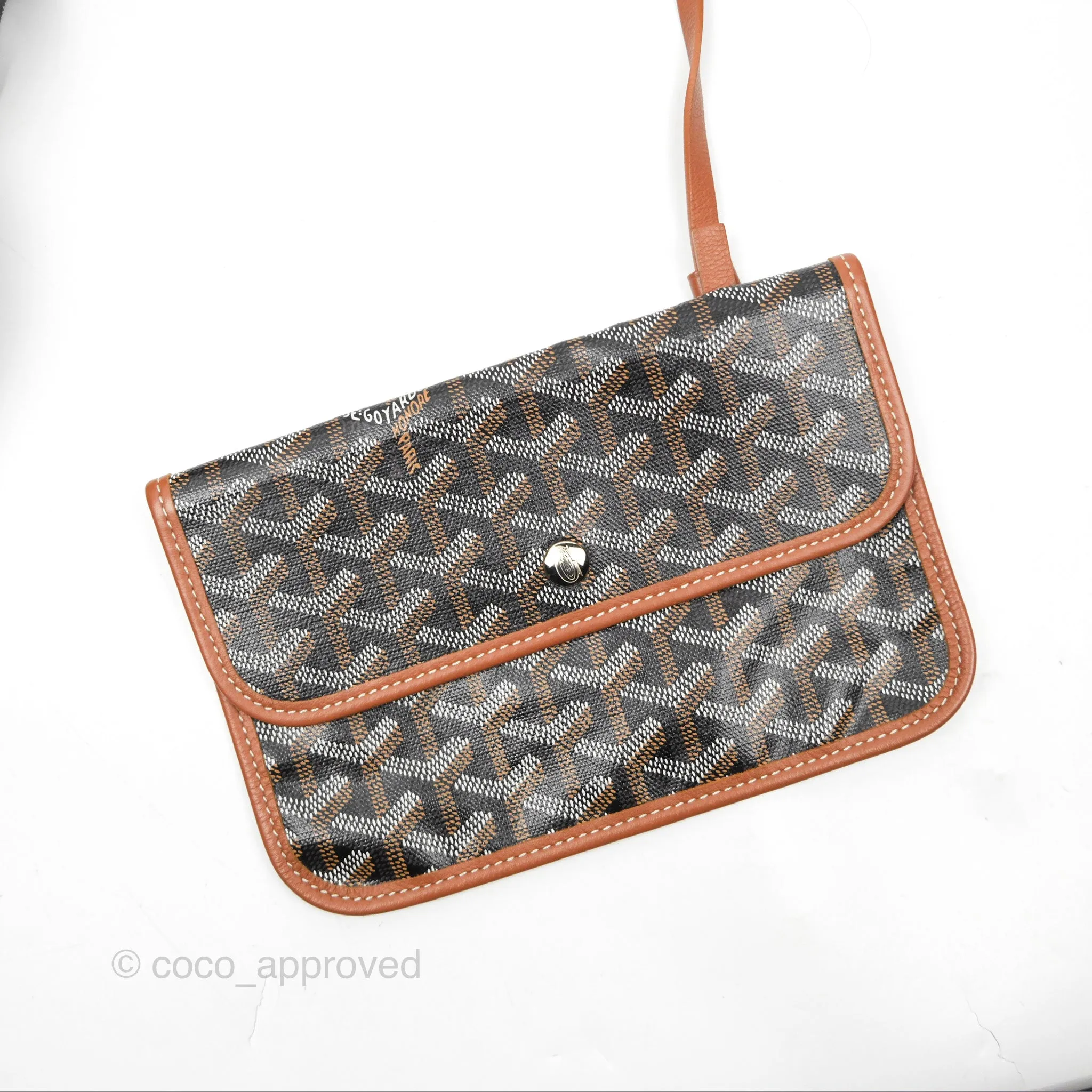 Goyard St. Louis Tote GM Black/Tan