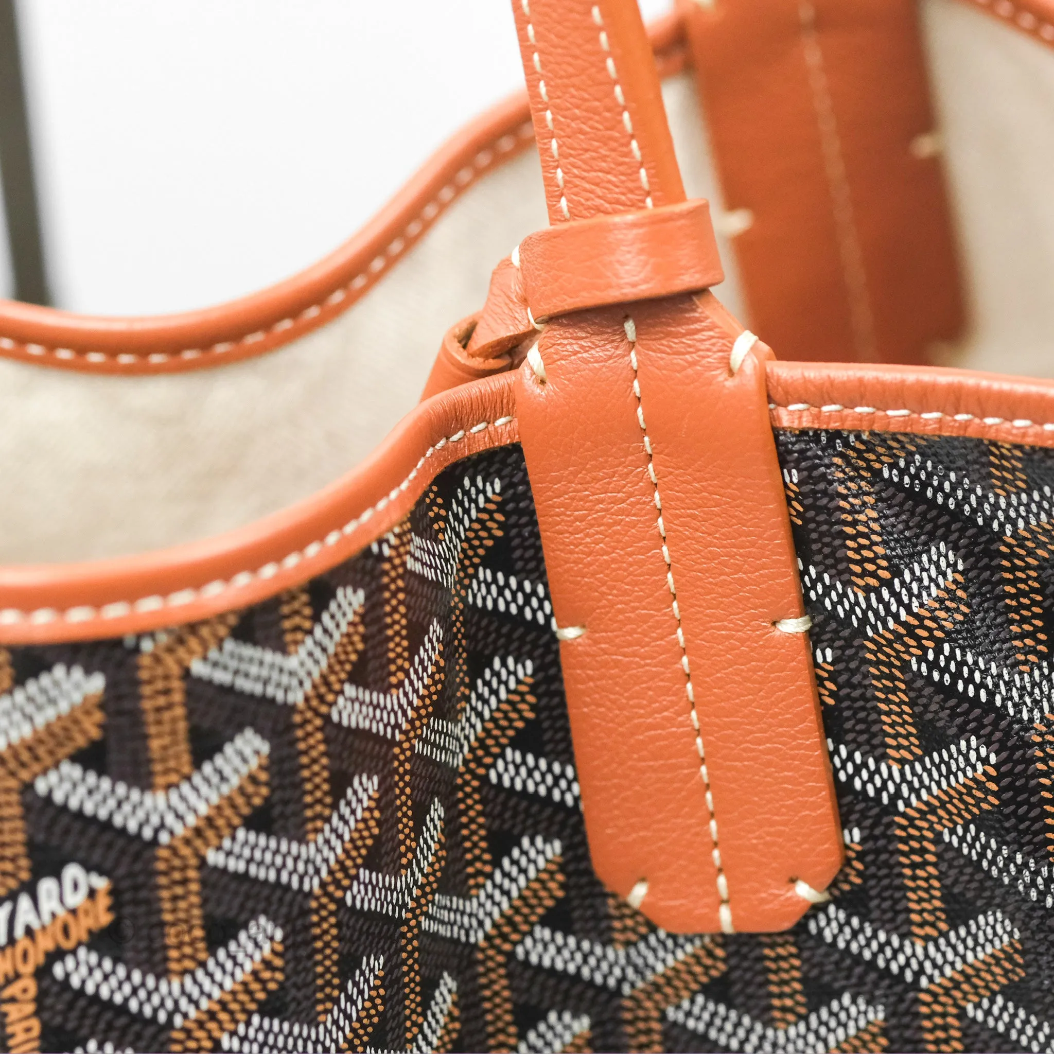 Goyard St. Louis Tote GM Black/Tan