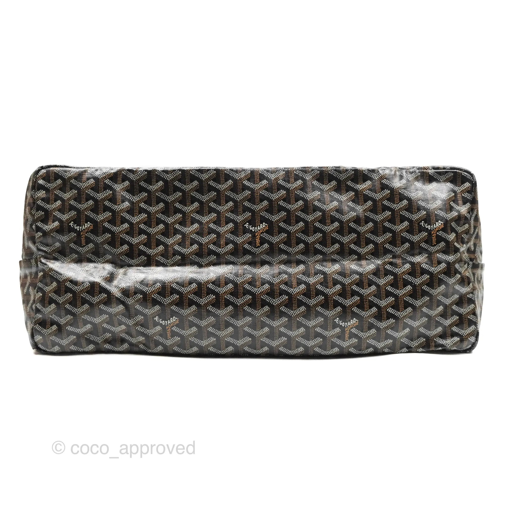 Goyard St. Louis Tote GM Black/Tan