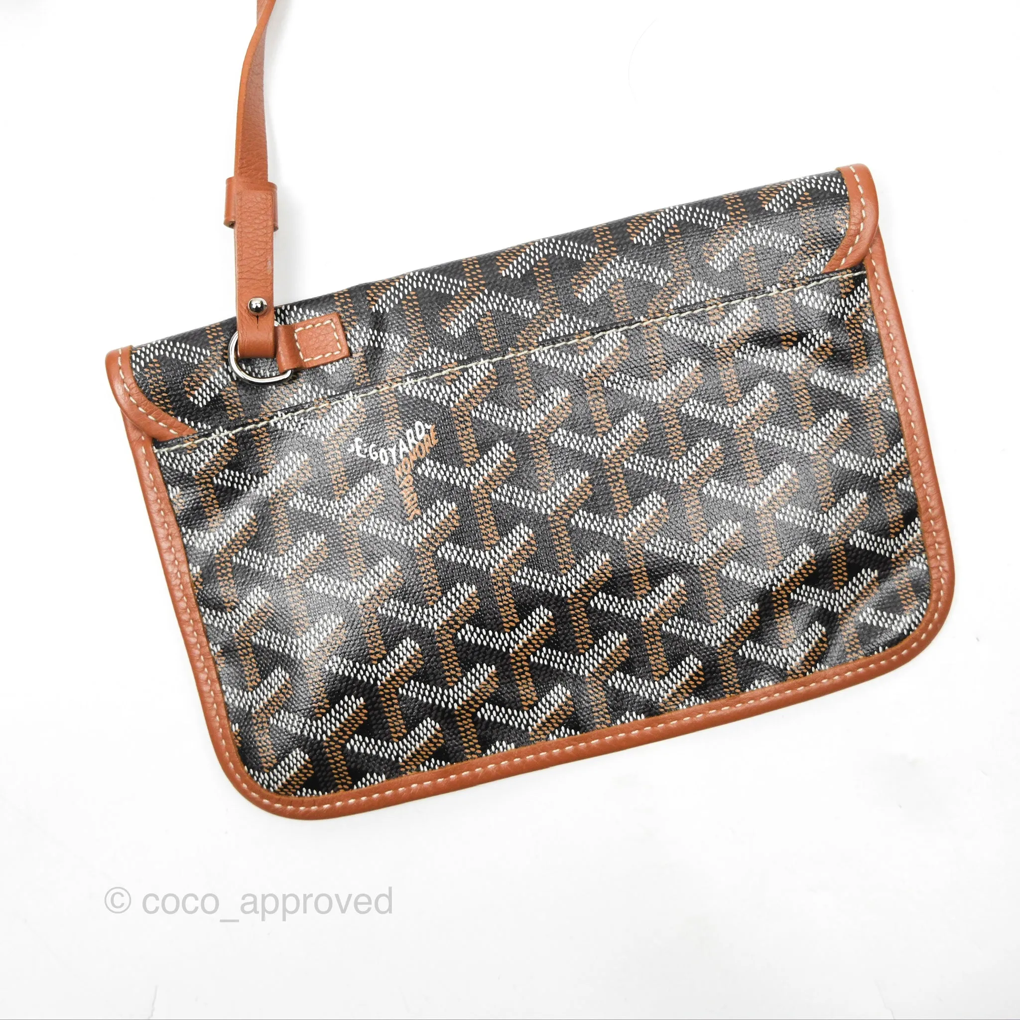 Goyard St. Louis Tote GM Black/Tan