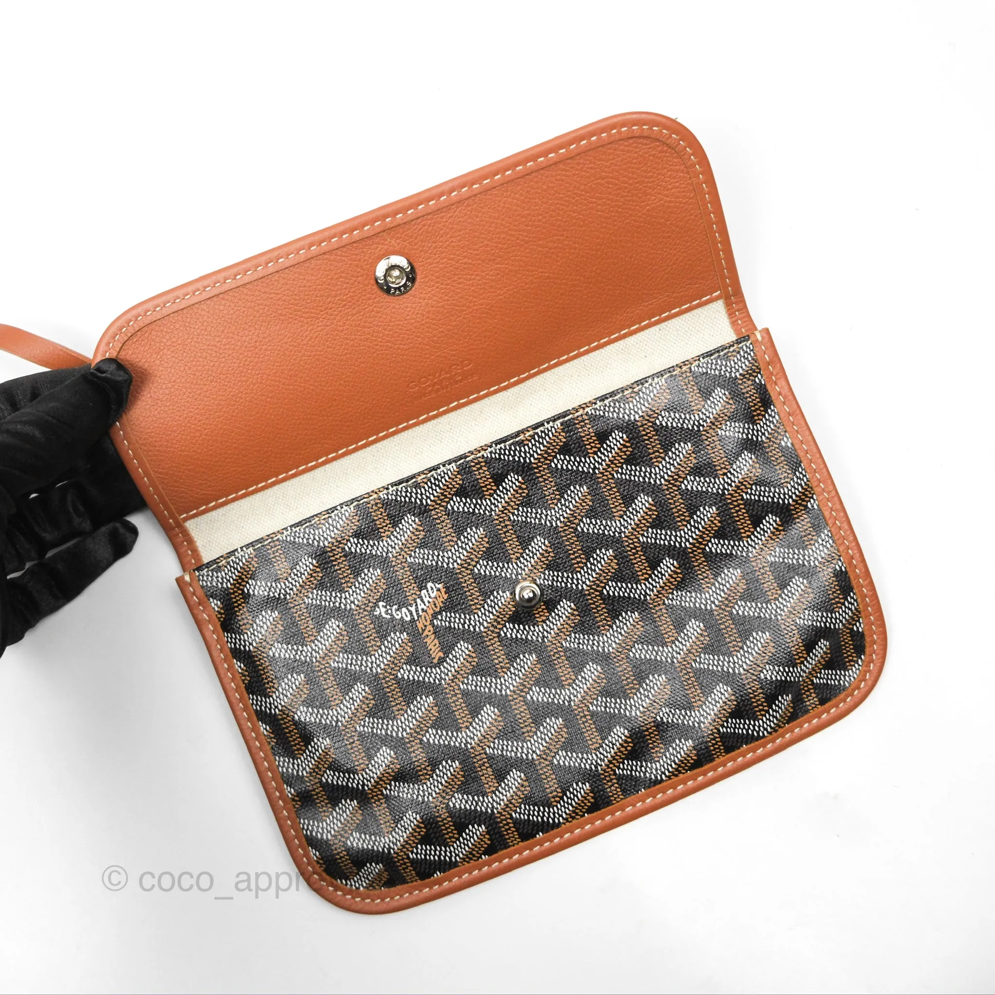 Goyard St. Louis Tote GM Black/Tan