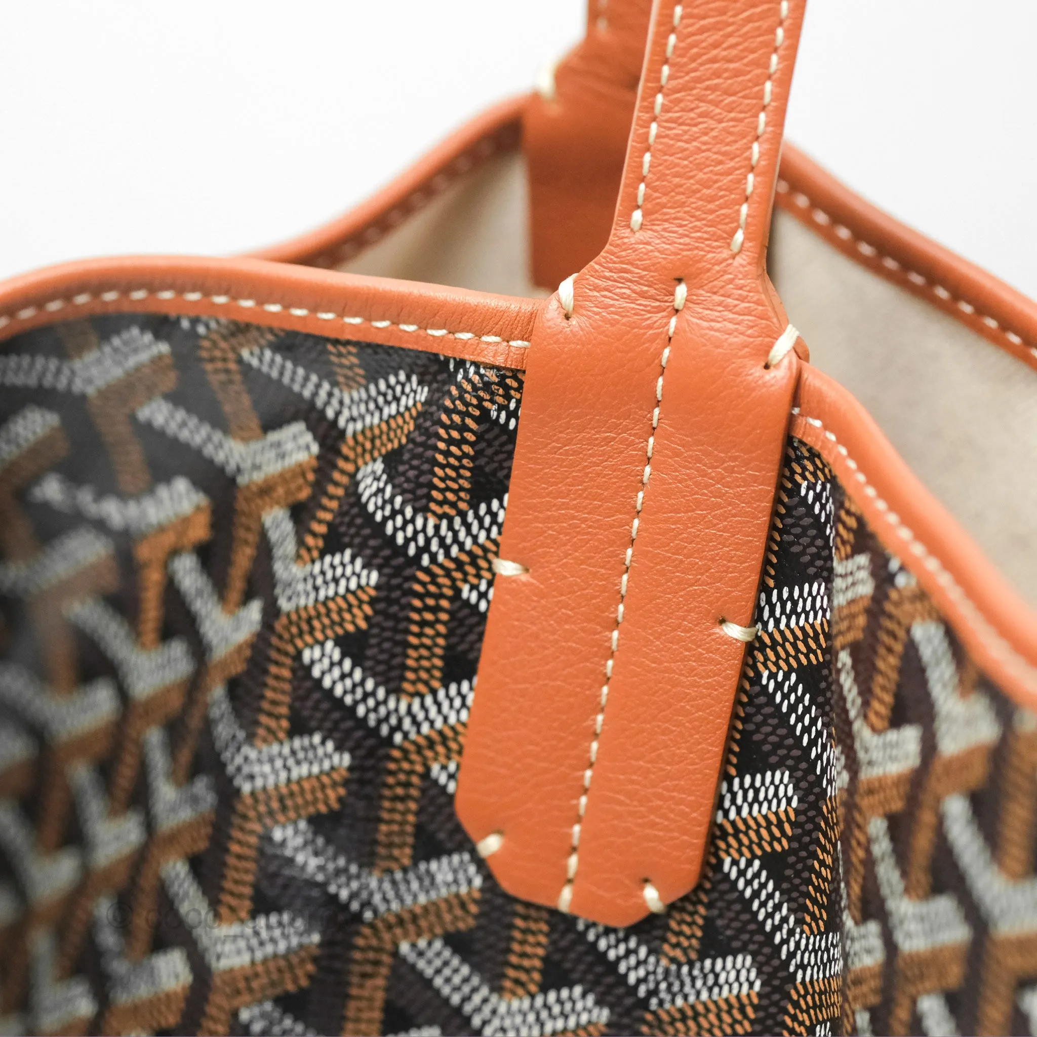 Goyard St. Louis Tote GM Black/Tan