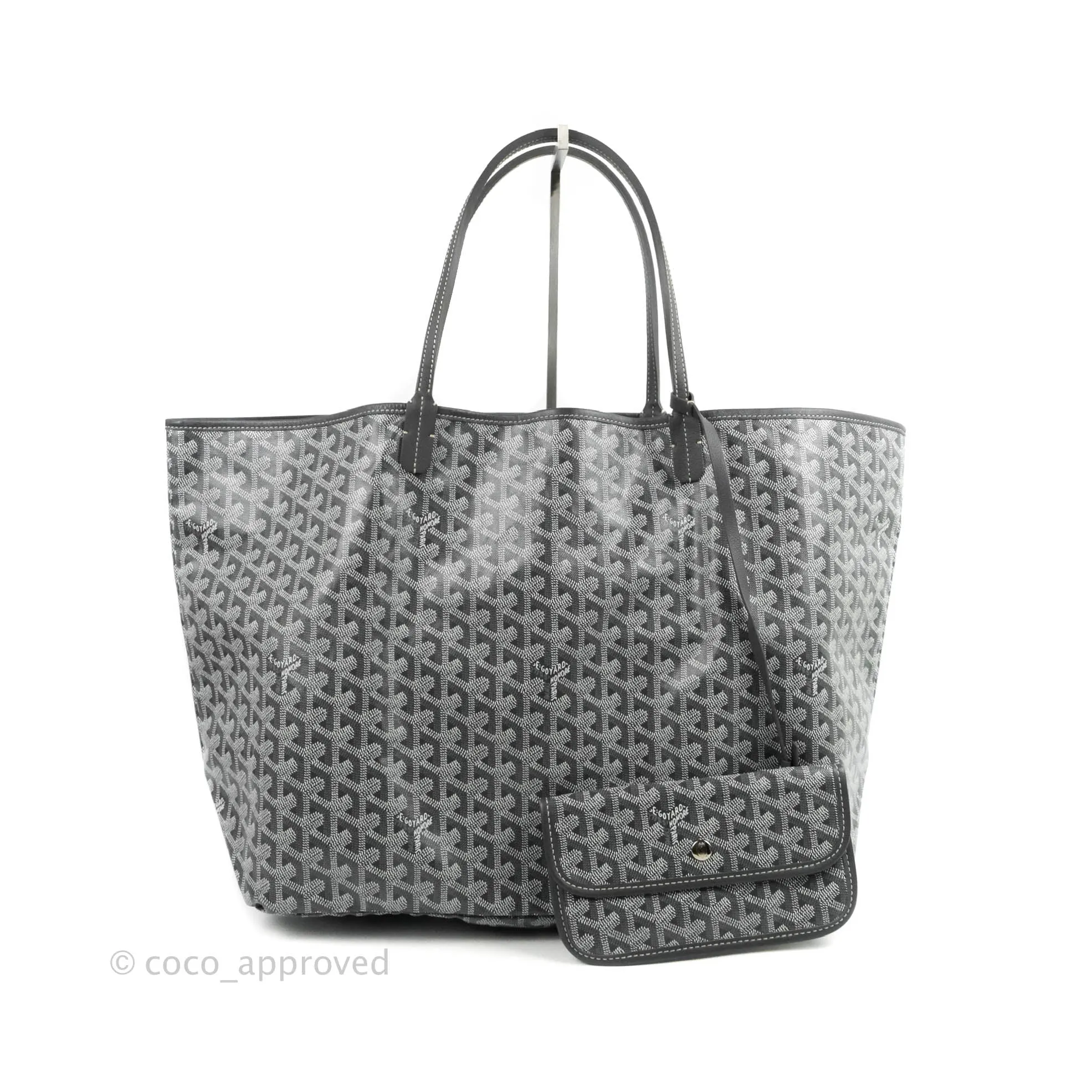 Goyard St. Louis Tote GM Grey