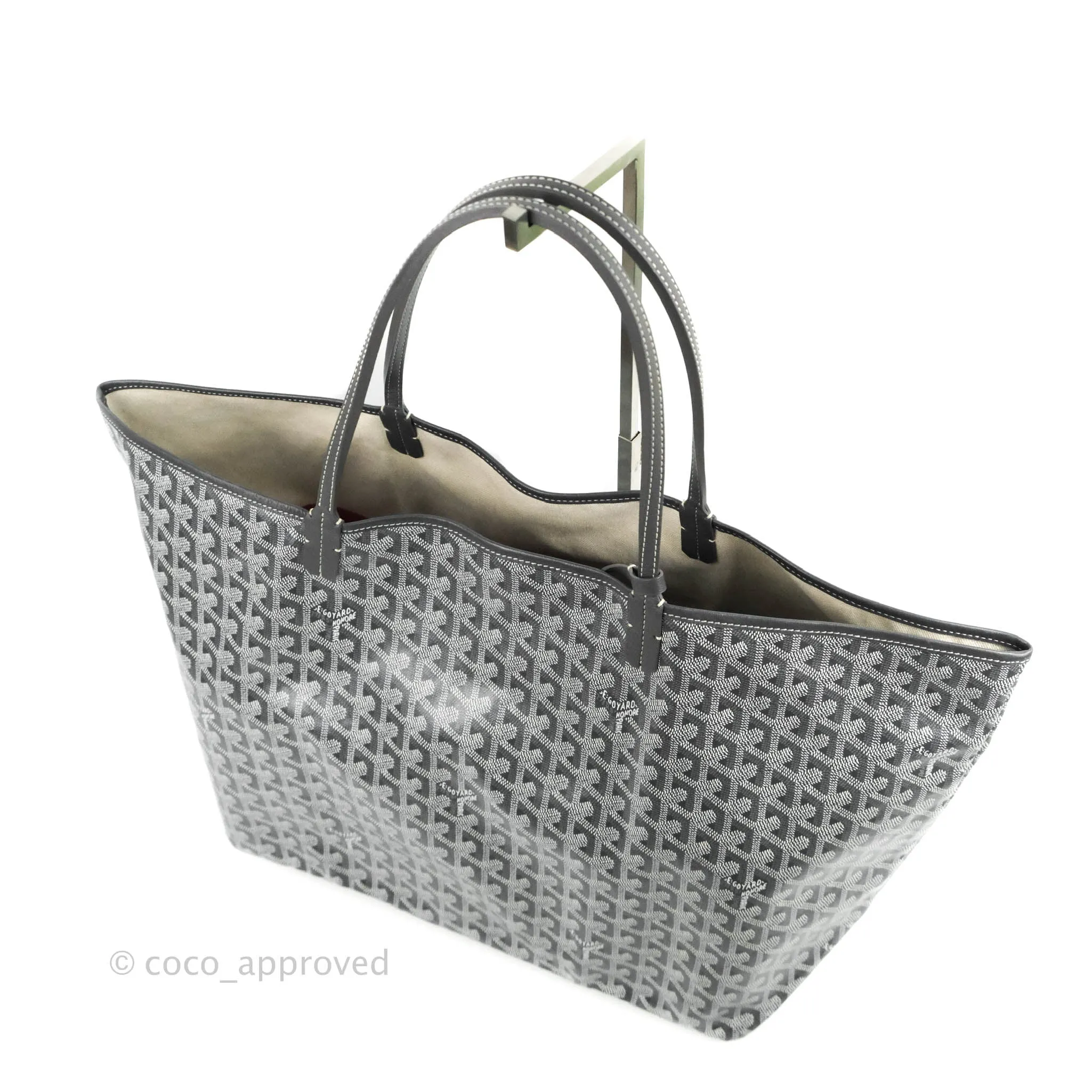 Goyard St. Louis Tote GM Grey