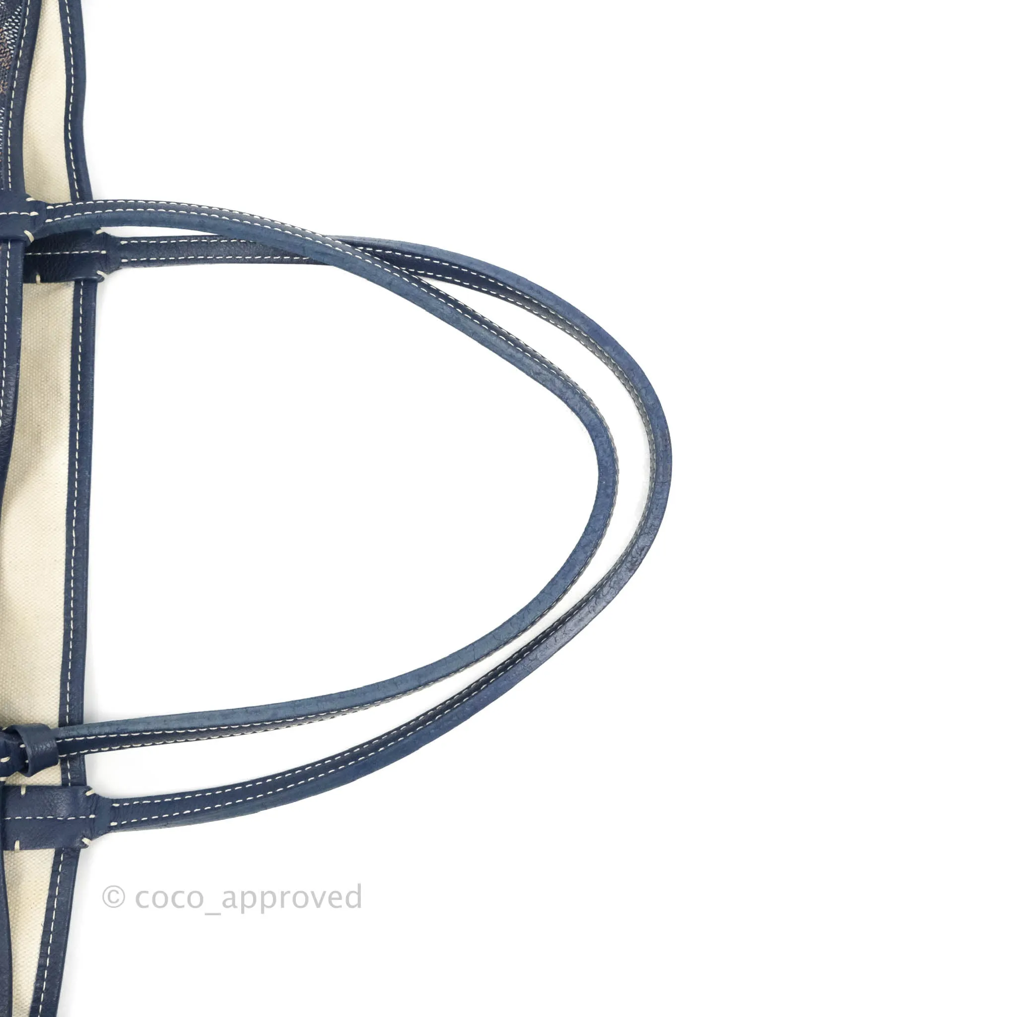 Goyard St. Louis Tote GM Navy