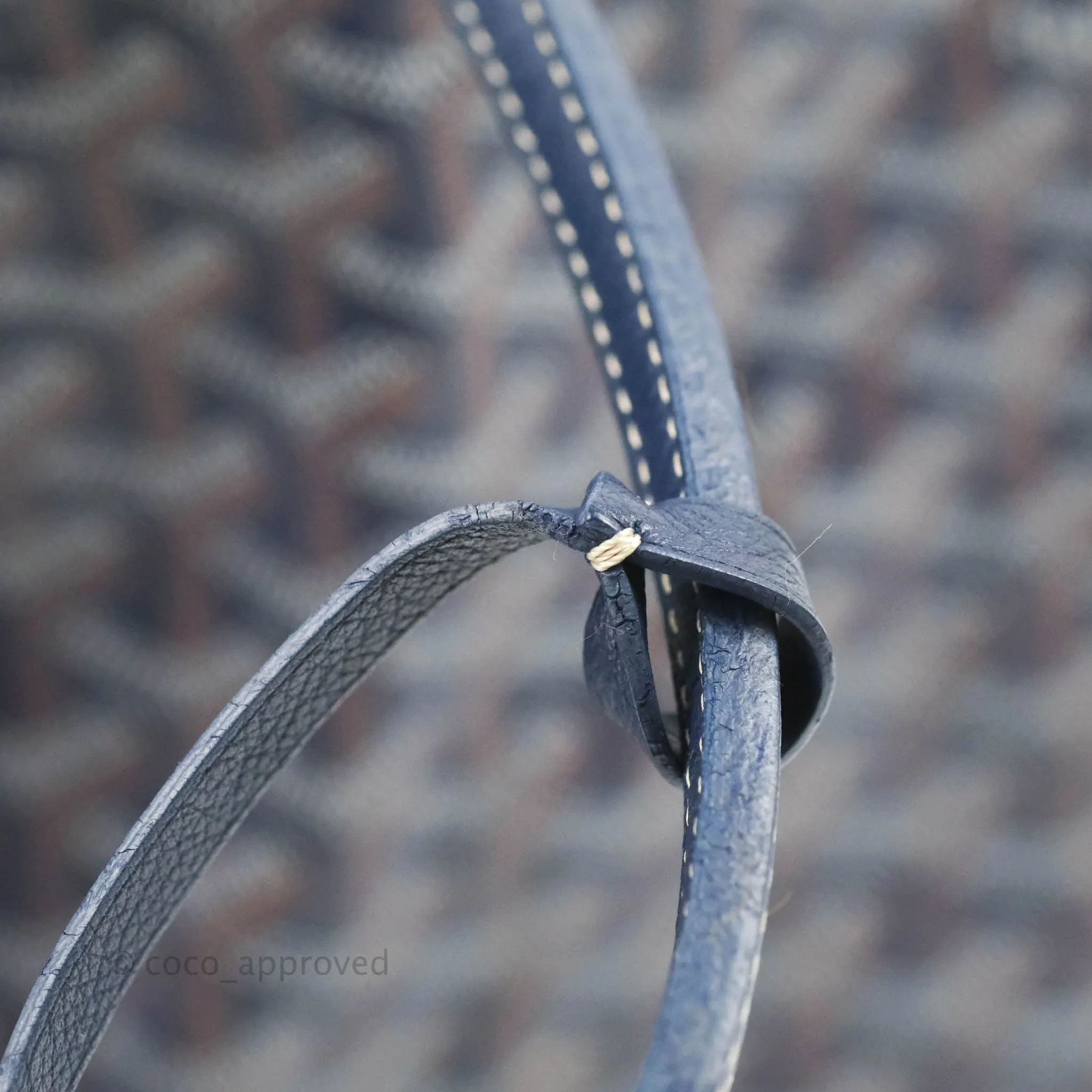 Goyard St. Louis Tote GM Navy