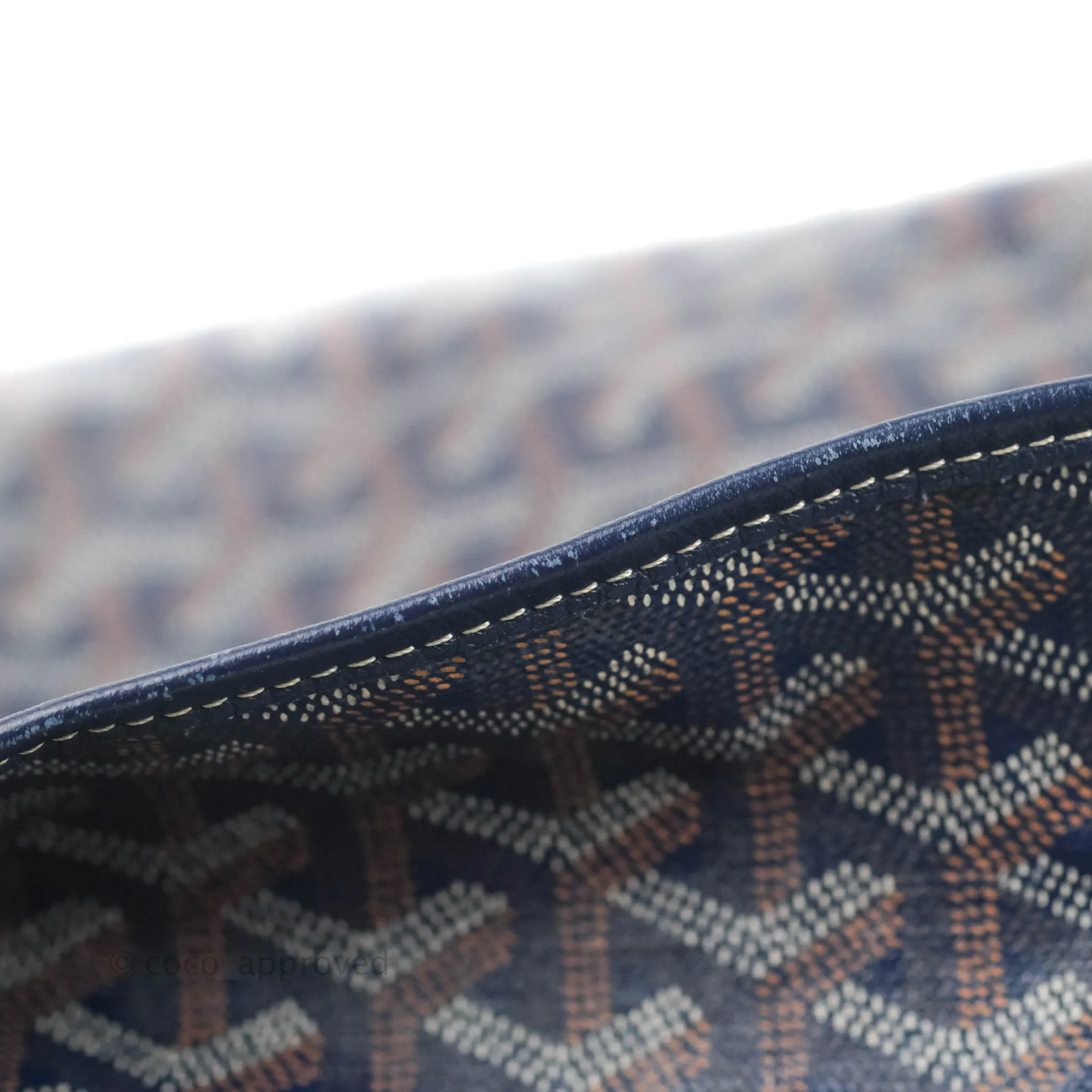 Goyard St. Louis Tote GM Navy