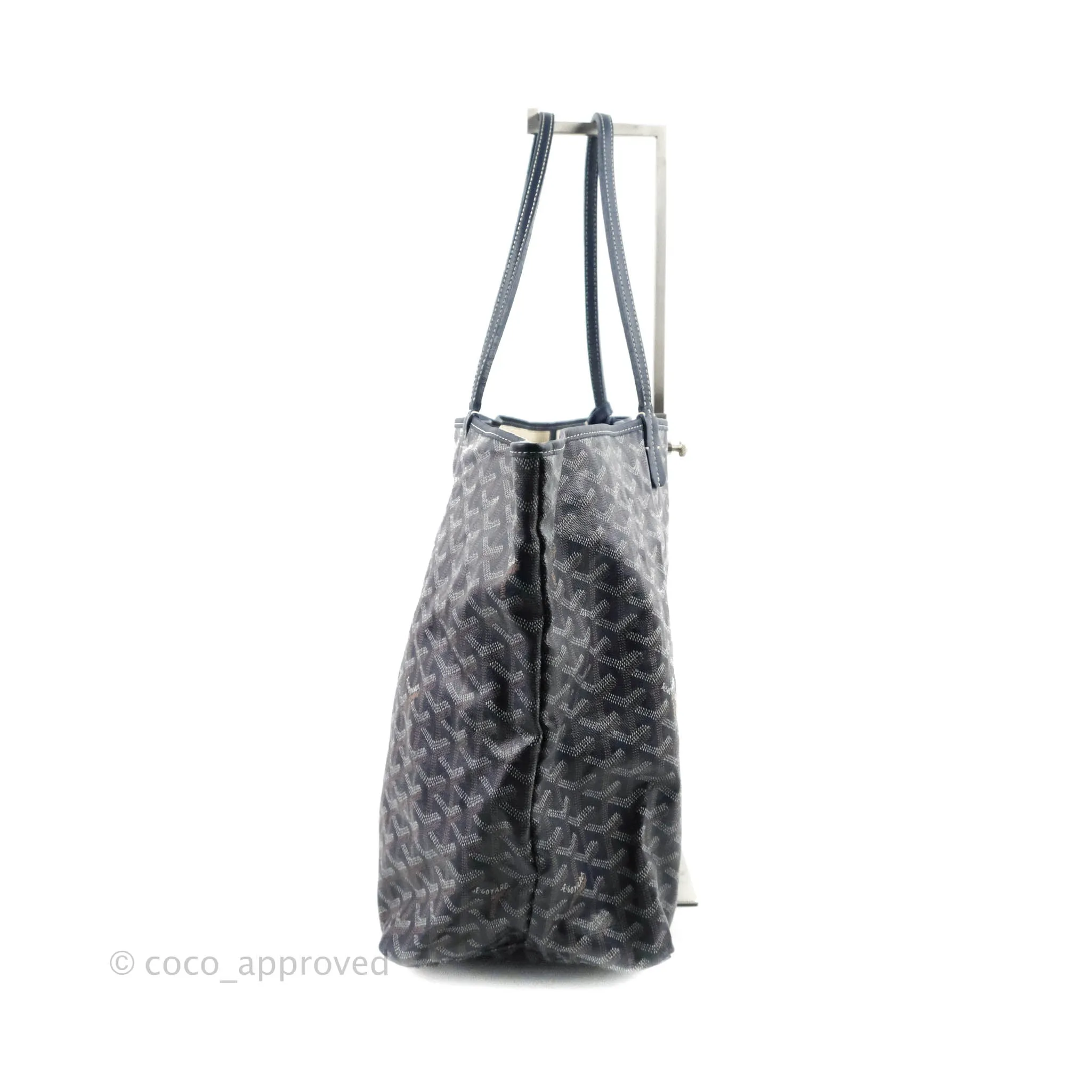 Goyard St. Louis Tote GM Navy