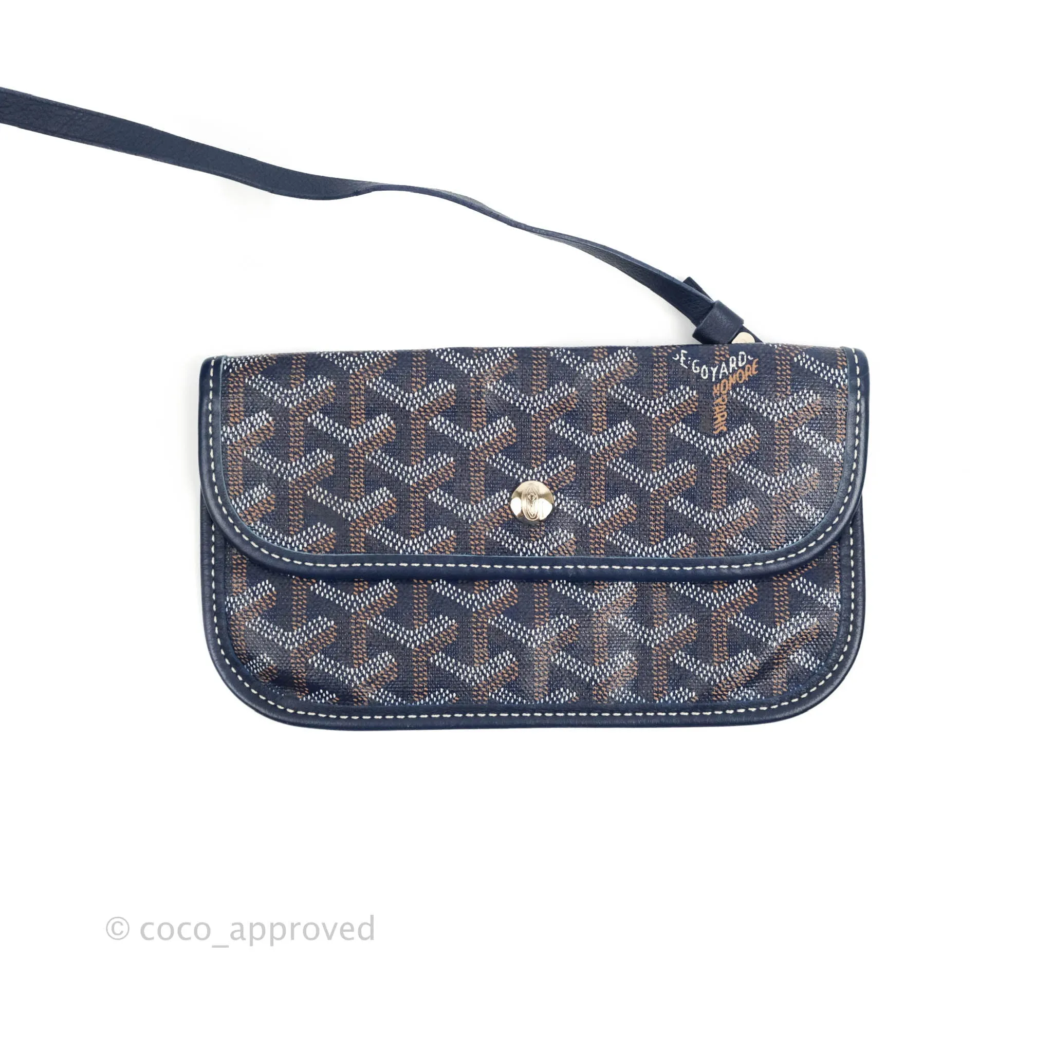 Goyard St. Louis Tote GM Navy