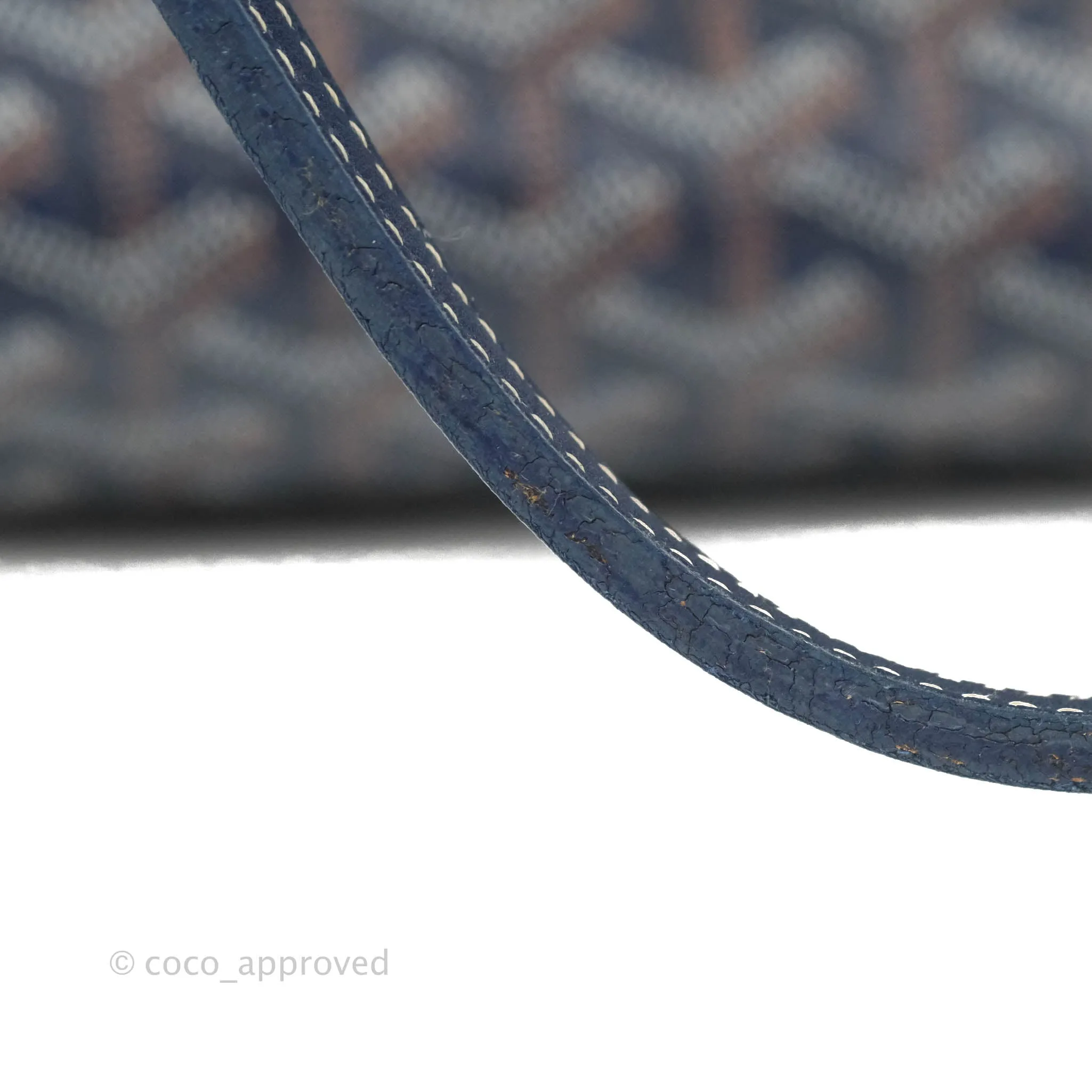 Goyard St. Louis Tote GM Navy