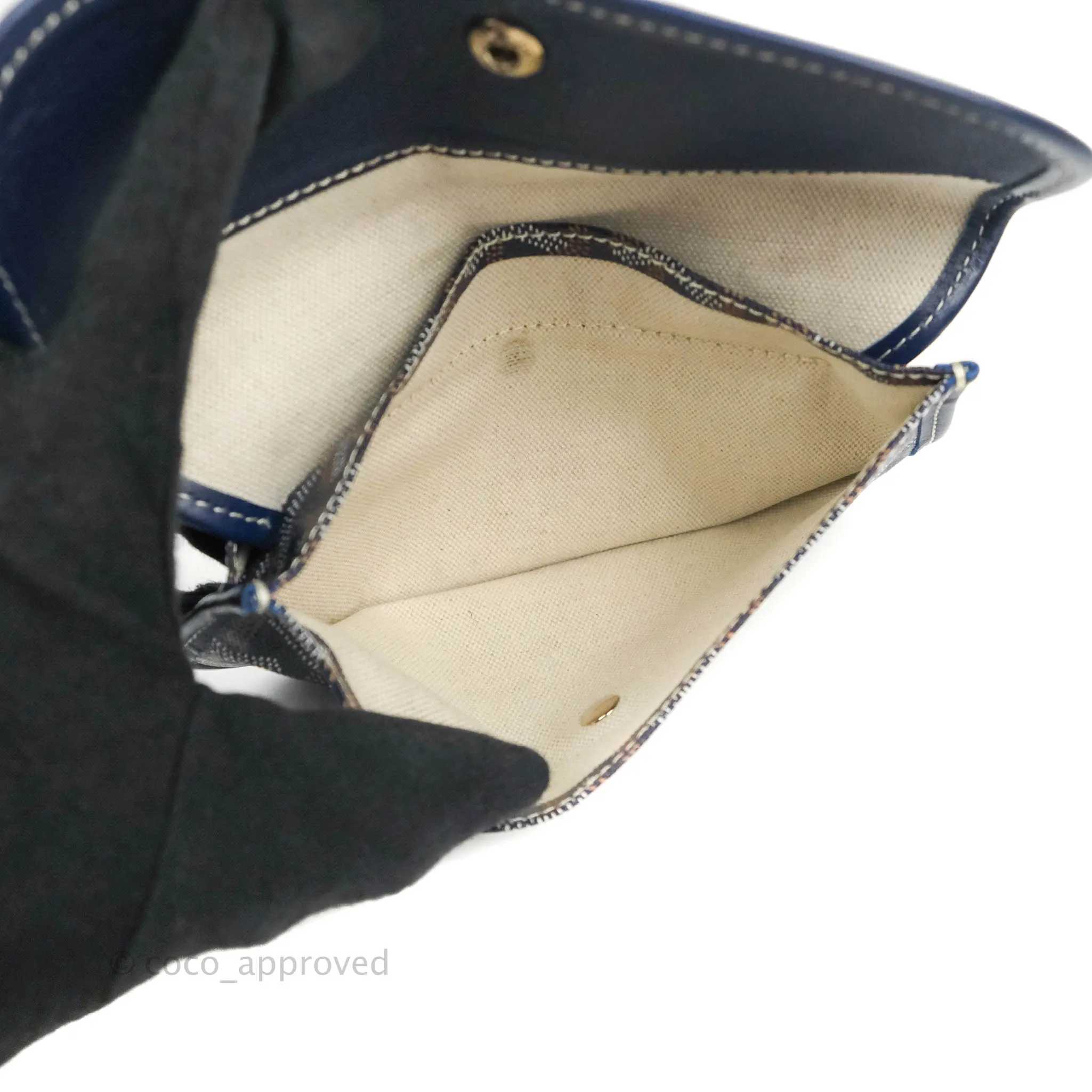 Goyard St. Louis Tote GM Navy