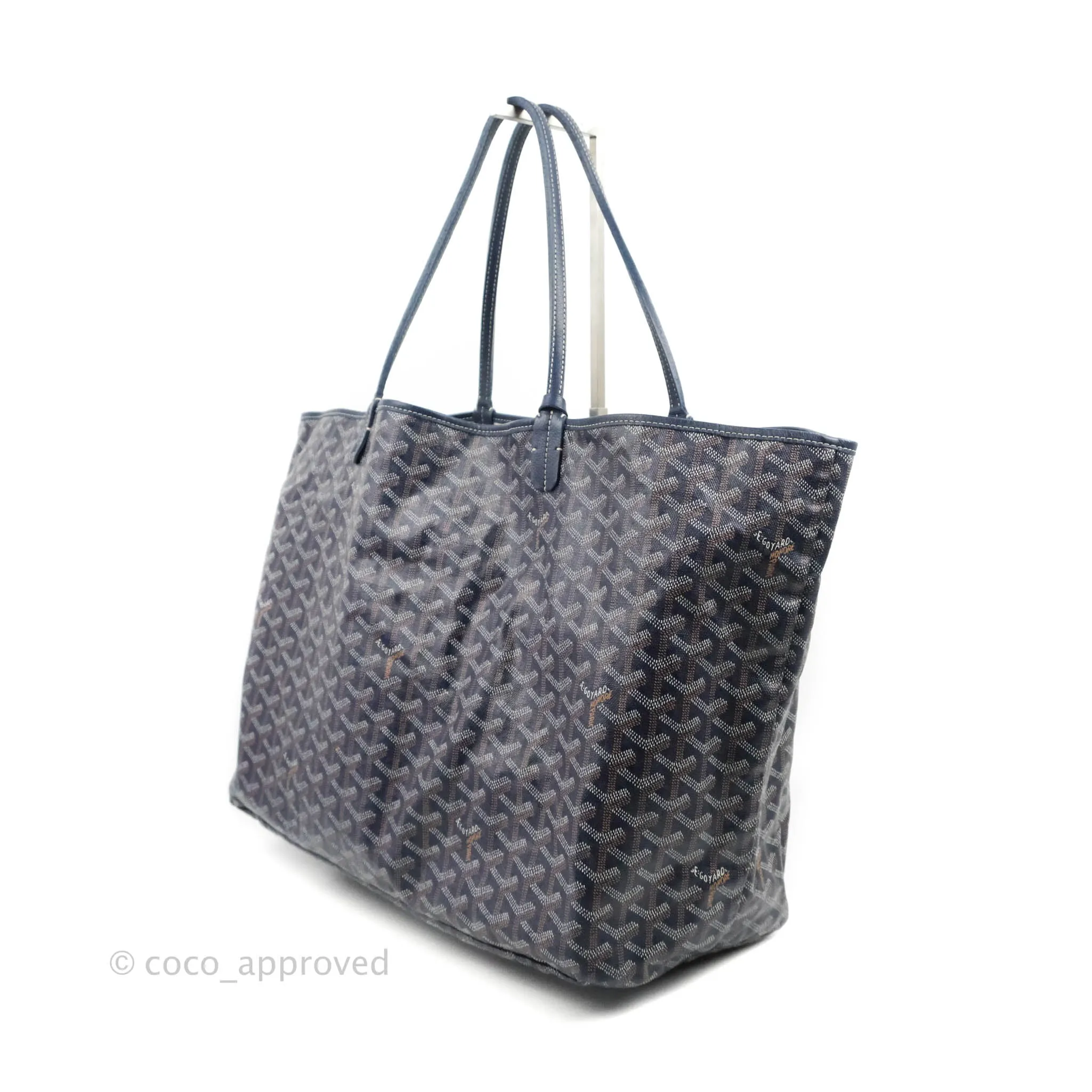 Goyard St. Louis Tote GM Navy