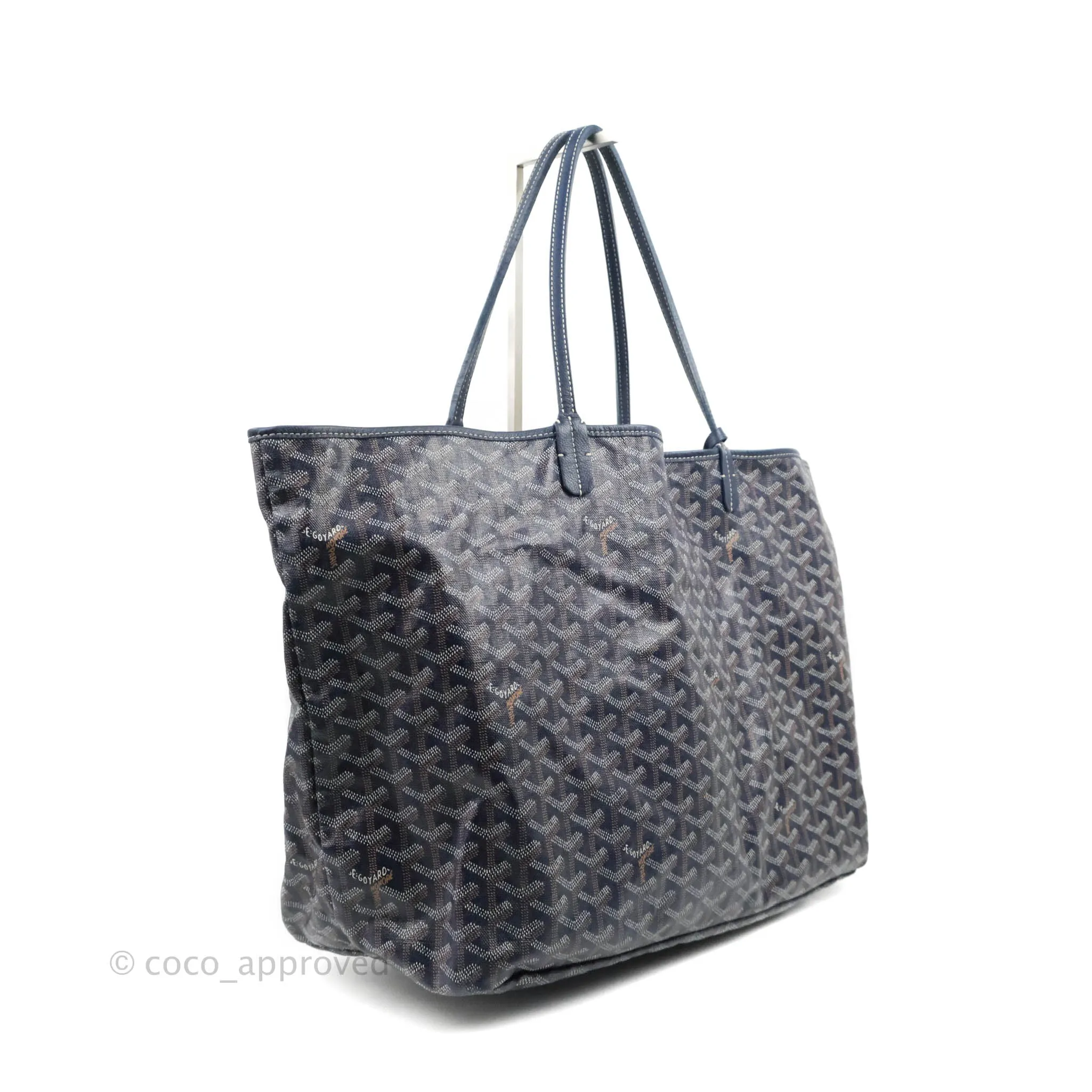 Goyard St. Louis Tote GM Navy