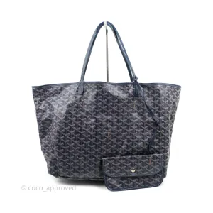 Goyard St. Louis Tote GM Navy