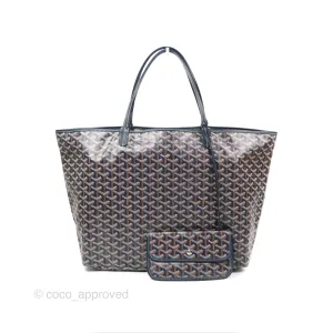 Goyard St. Louis Tote GM Navy/Tan