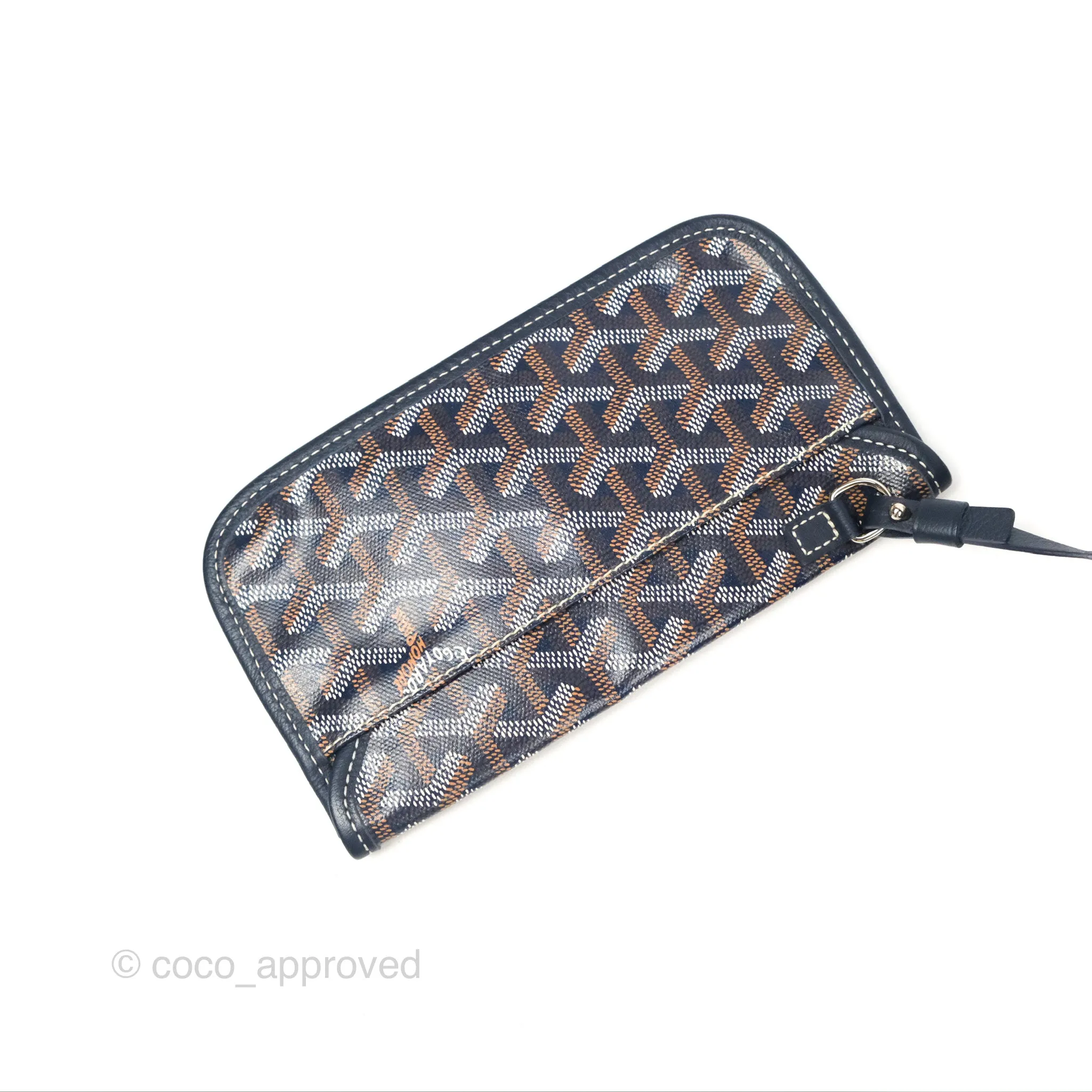 Goyard St. Louis Tote GM Navy/Tan