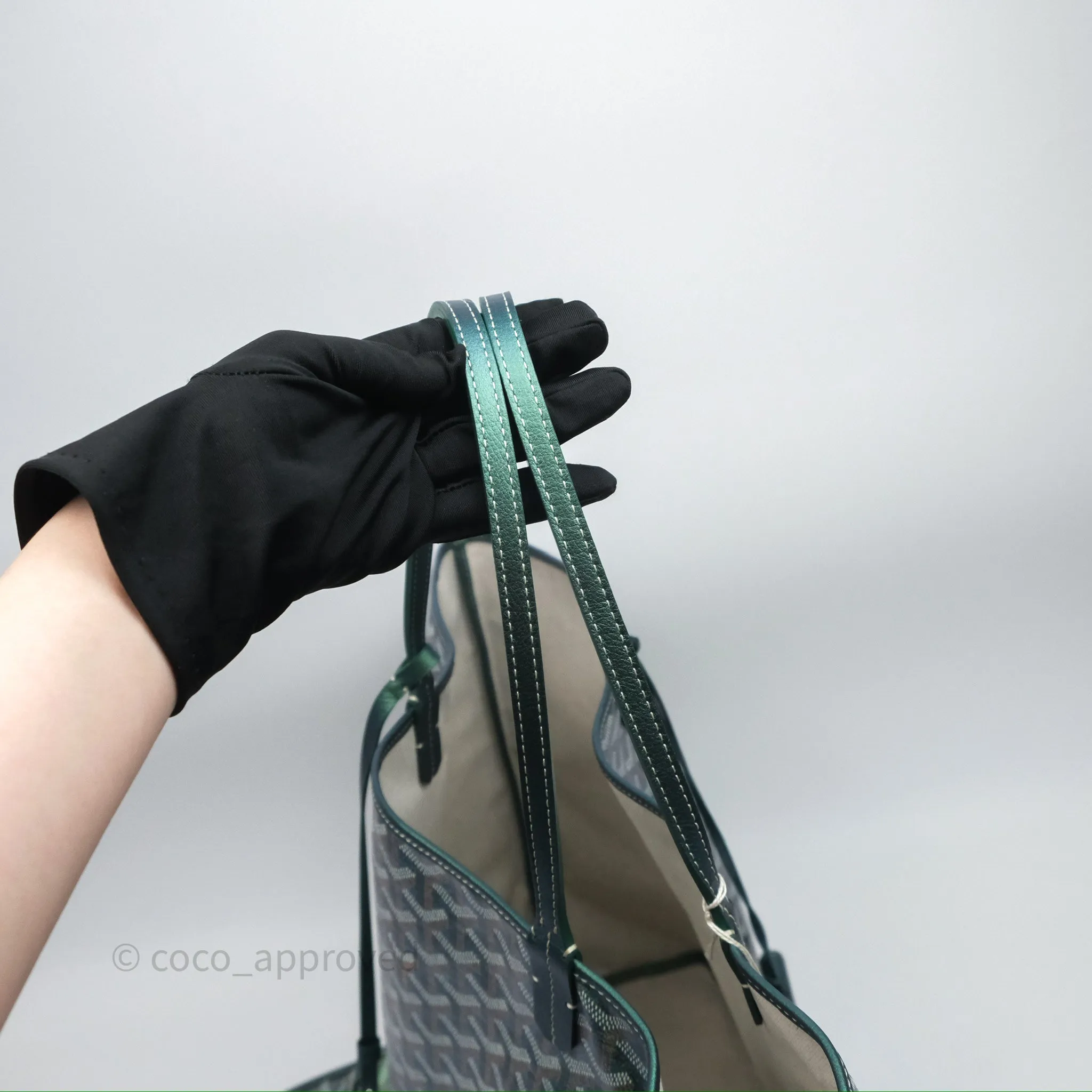 Goyard St. Louis Tote GM Pearly Green