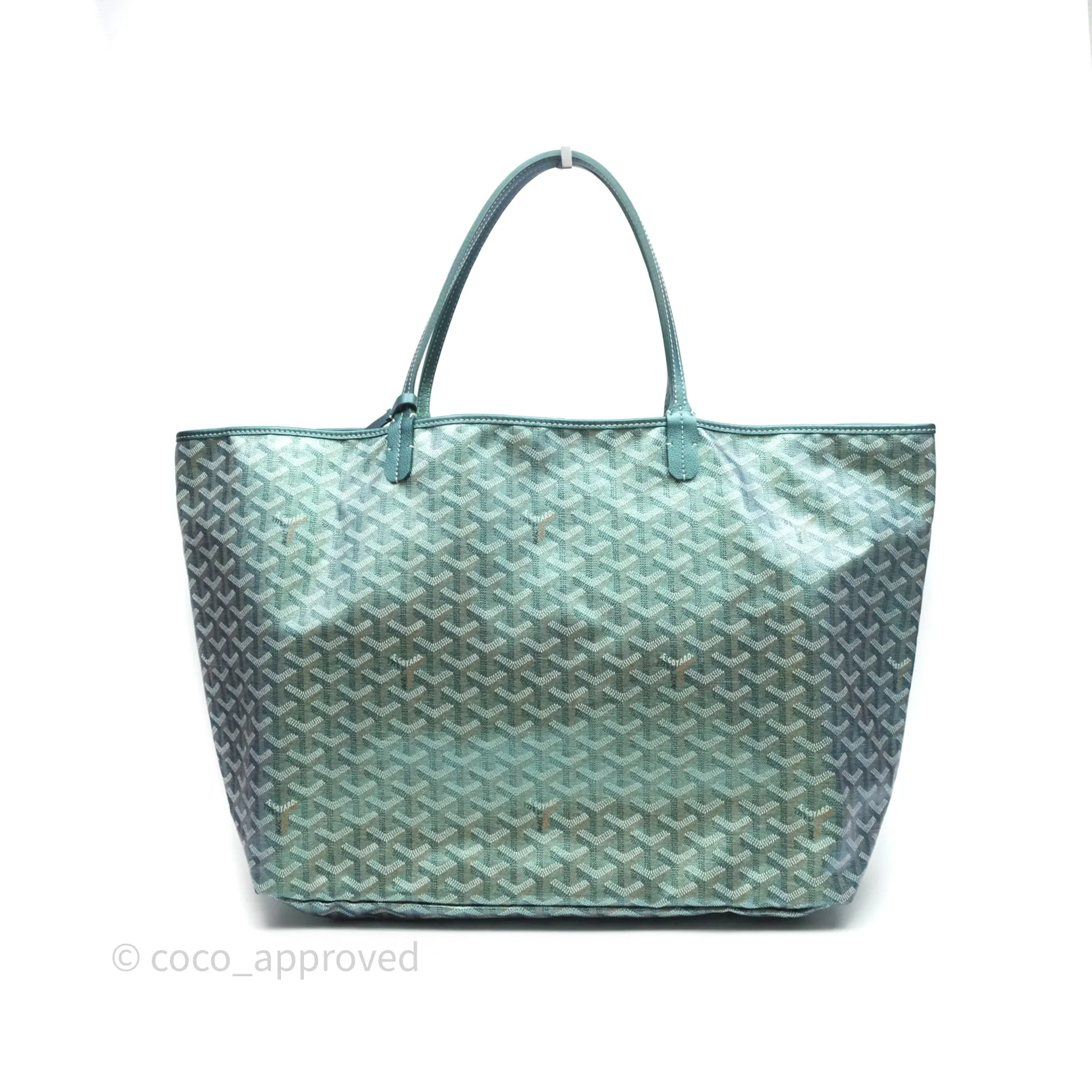 Goyard St. Louis Tote GM Pearly Green