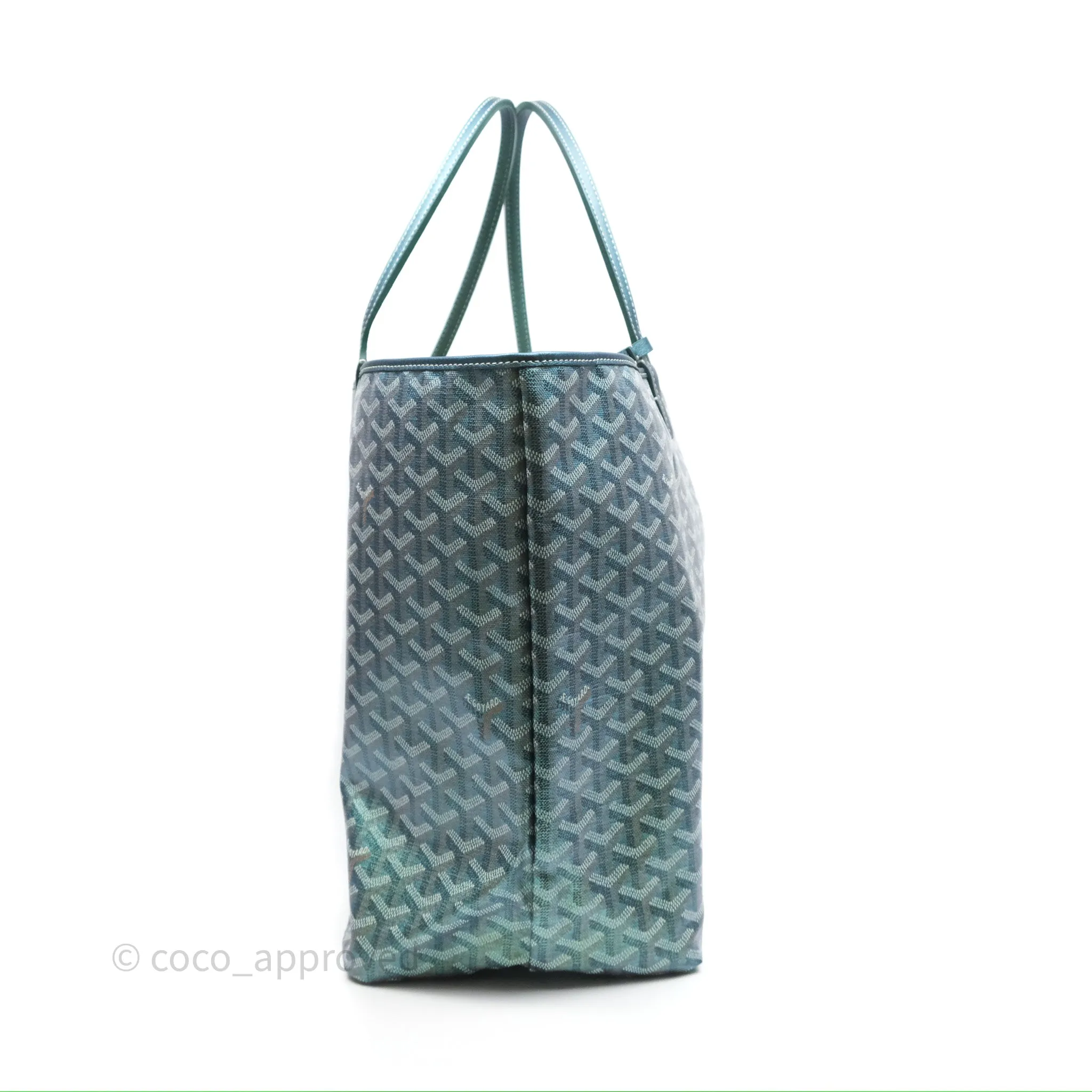 Goyard St. Louis Tote GM Pearly Green