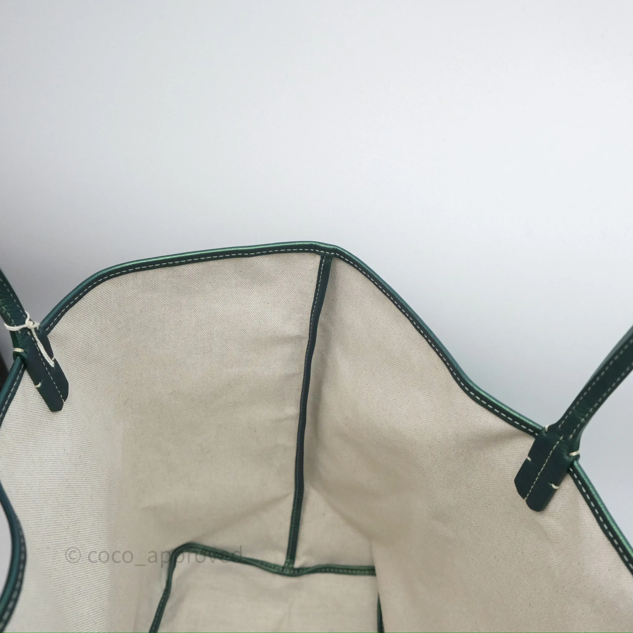 Goyard St. Louis Tote GM Pearly Green