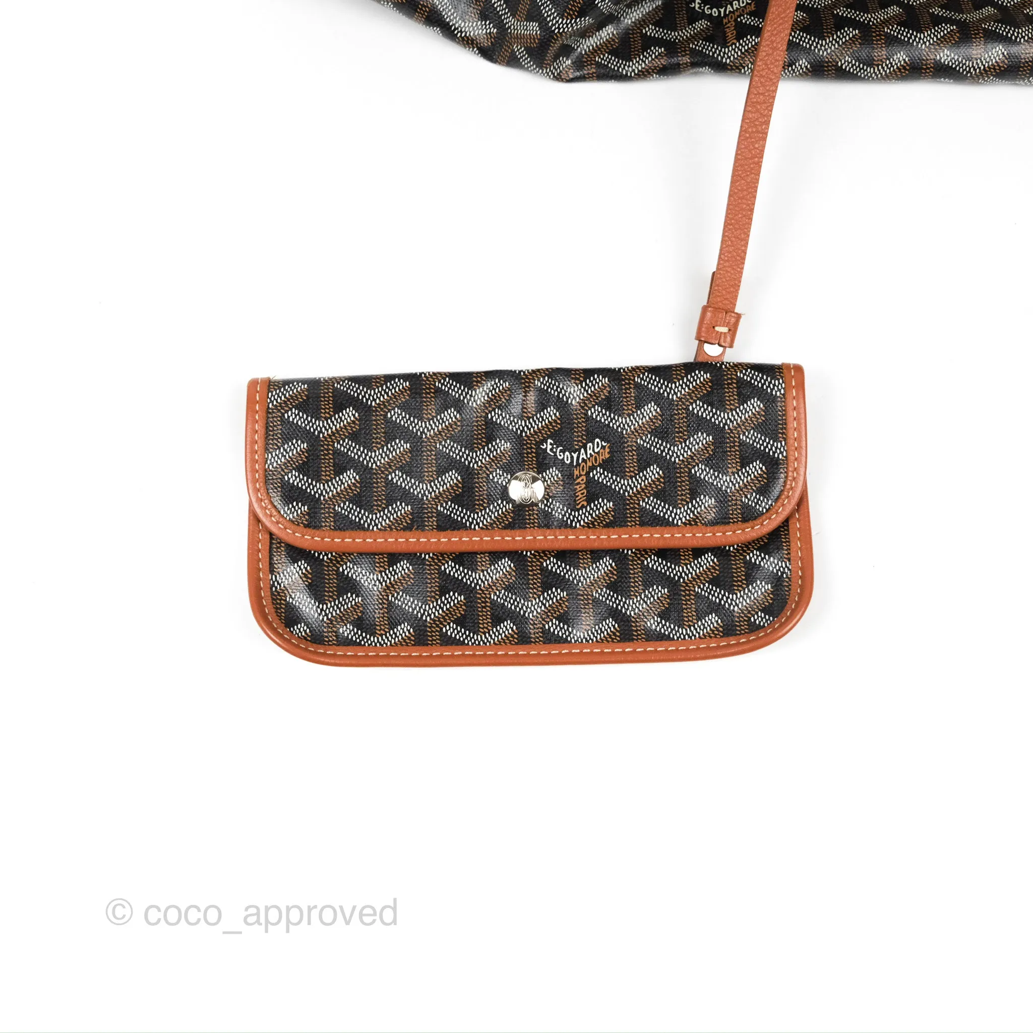 Goyard St. Louis Tote GM Tan/Black