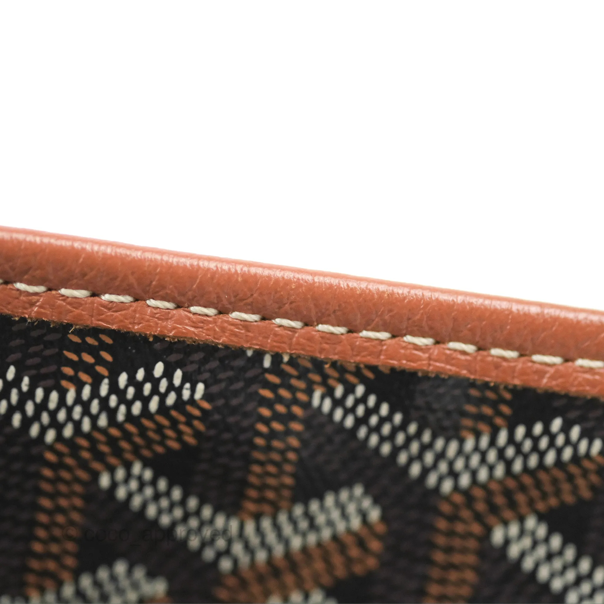 Goyard St. Louis Tote GM Tan/Black