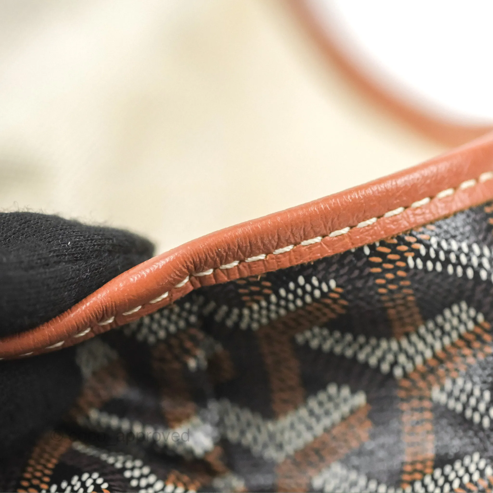 Goyard St. Louis Tote GM Tan/Black