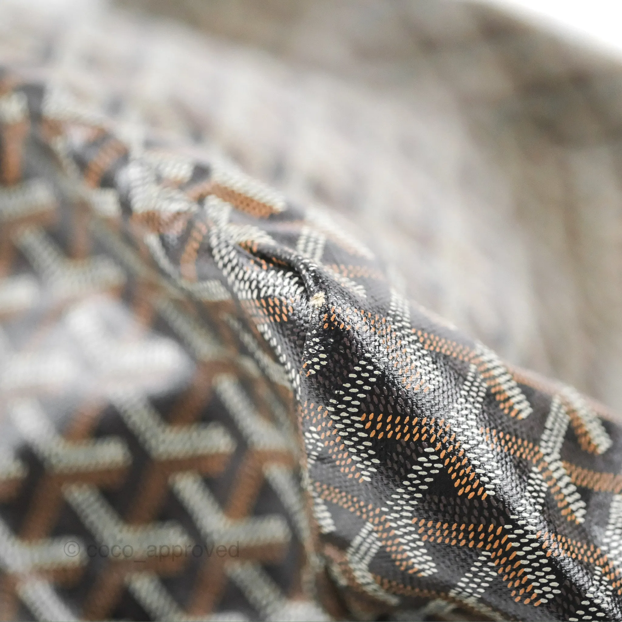 Goyard St. Louis Tote GM Tan/Black