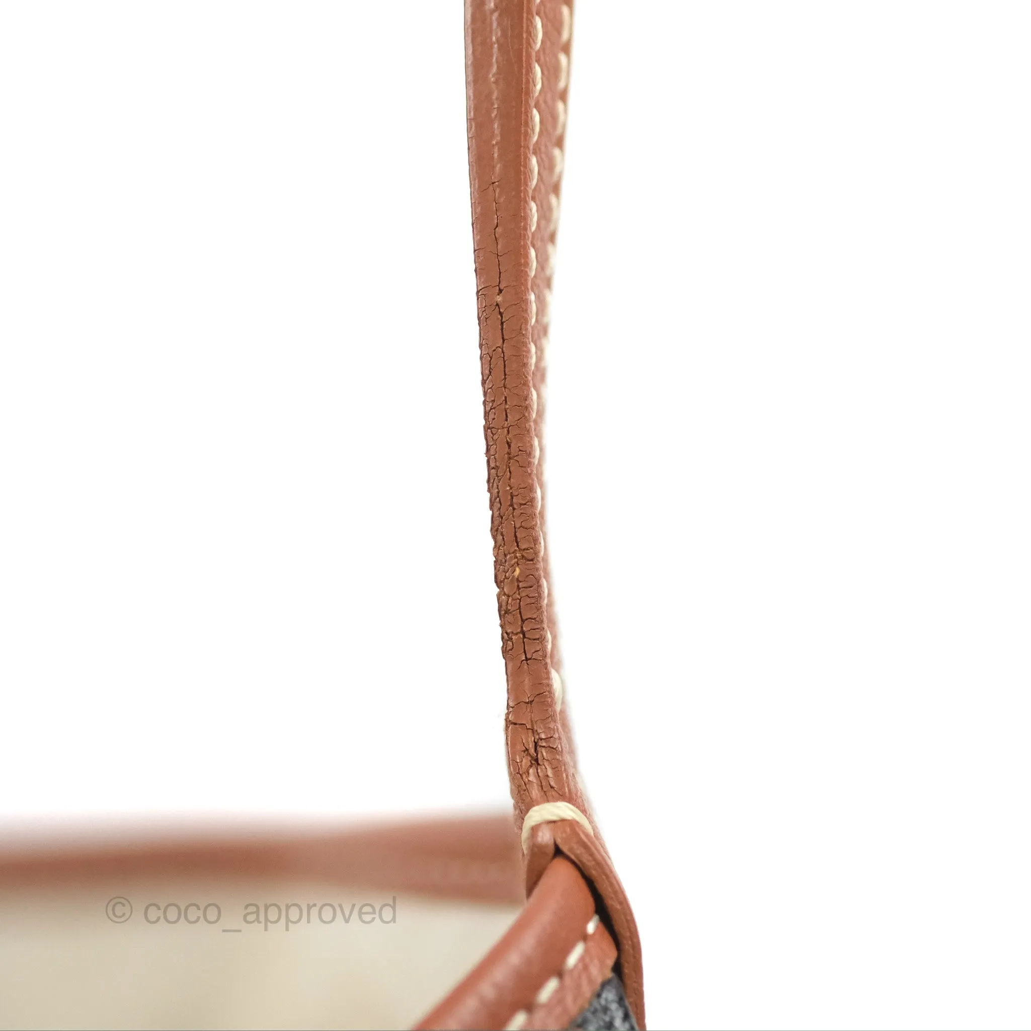 Goyard St. Louis Tote GM Tan/Black