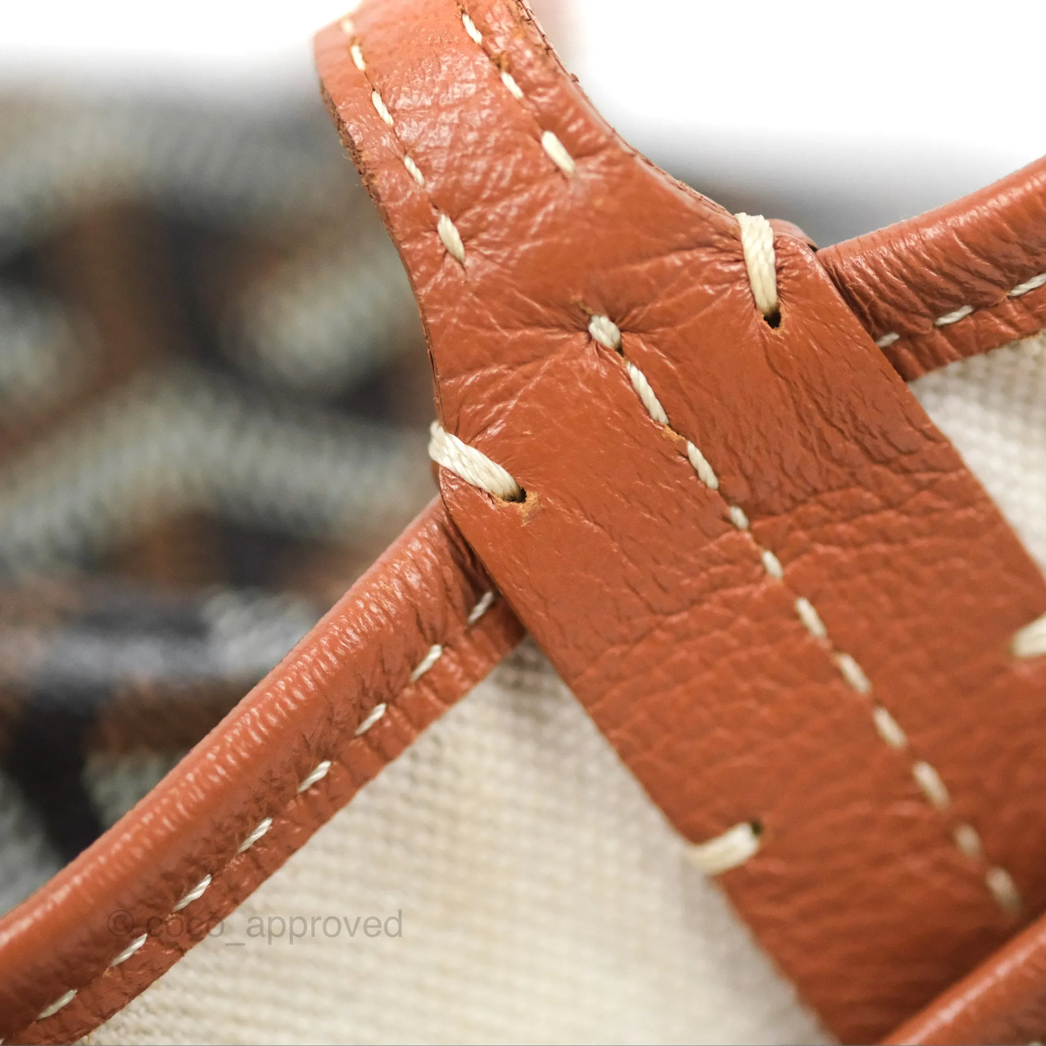 Goyard St. Louis Tote GM Tan/Black