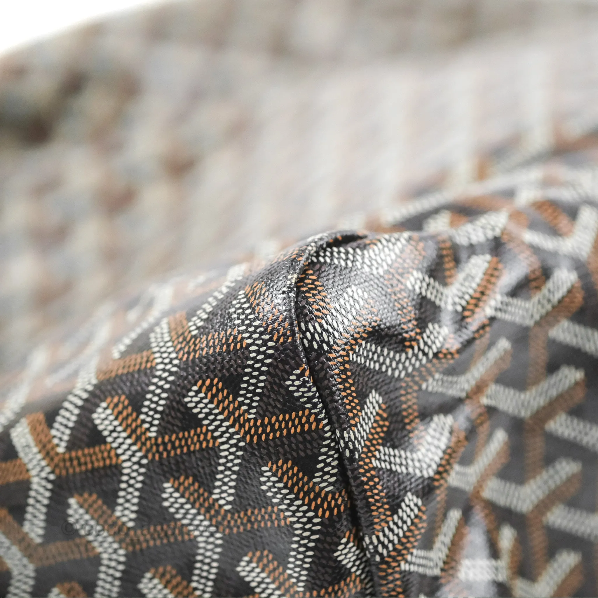 Goyard St. Louis Tote GM Tan/Black