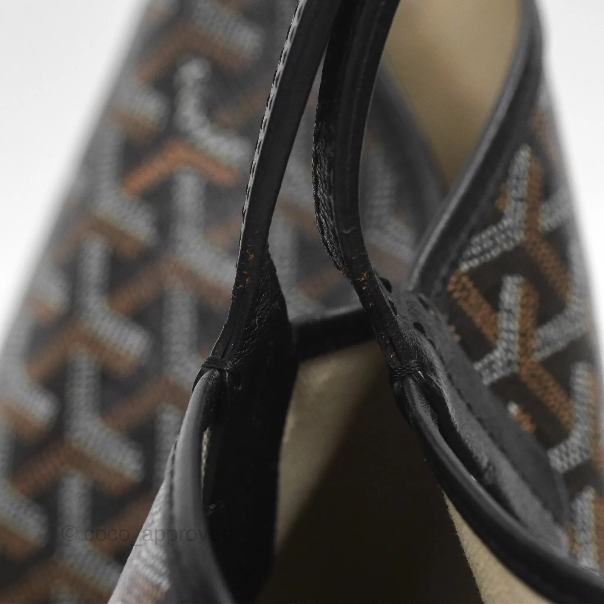 Goyard St Louis Tote PM Black