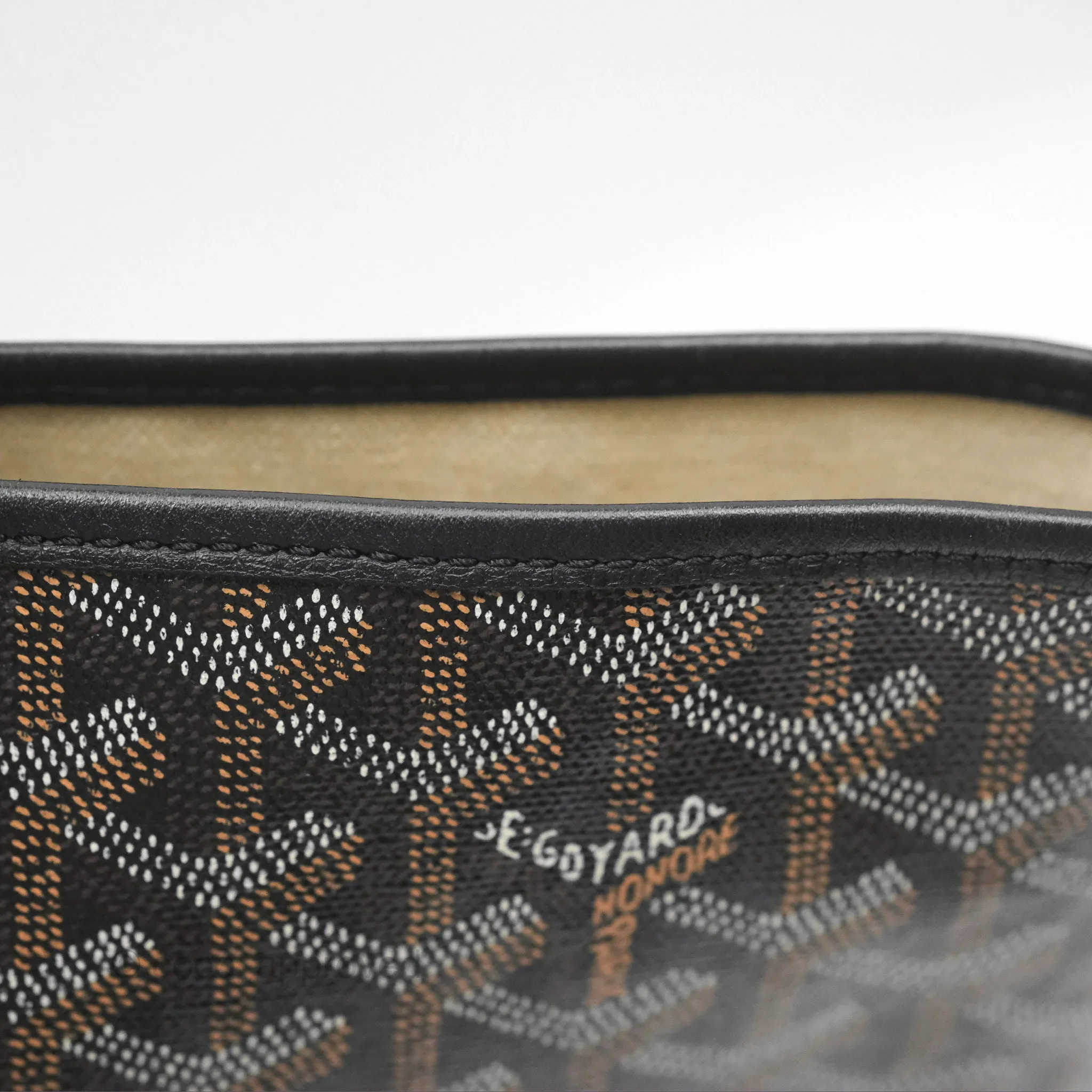 Goyard St Louis Tote PM Black