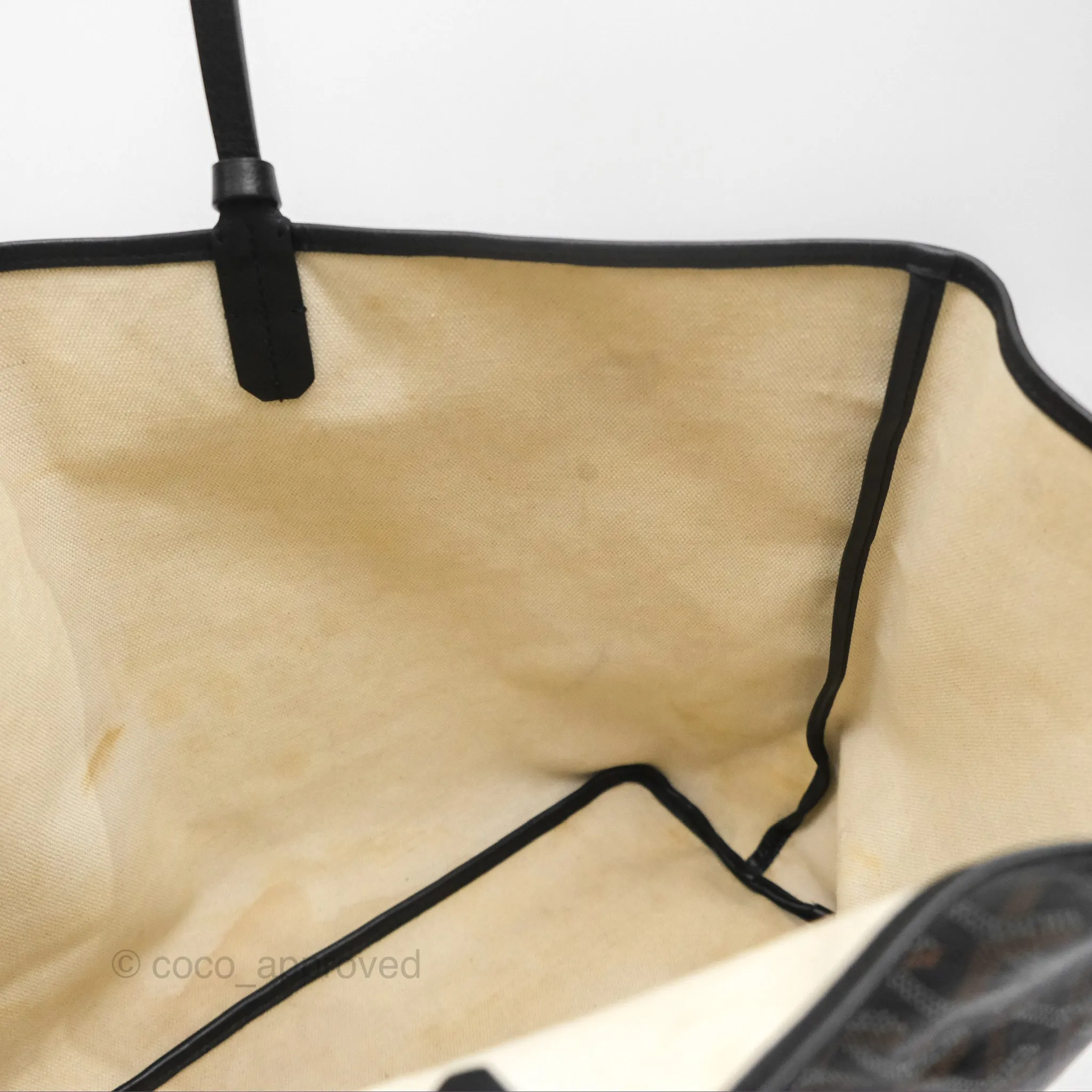 Goyard St Louis Tote PM Black