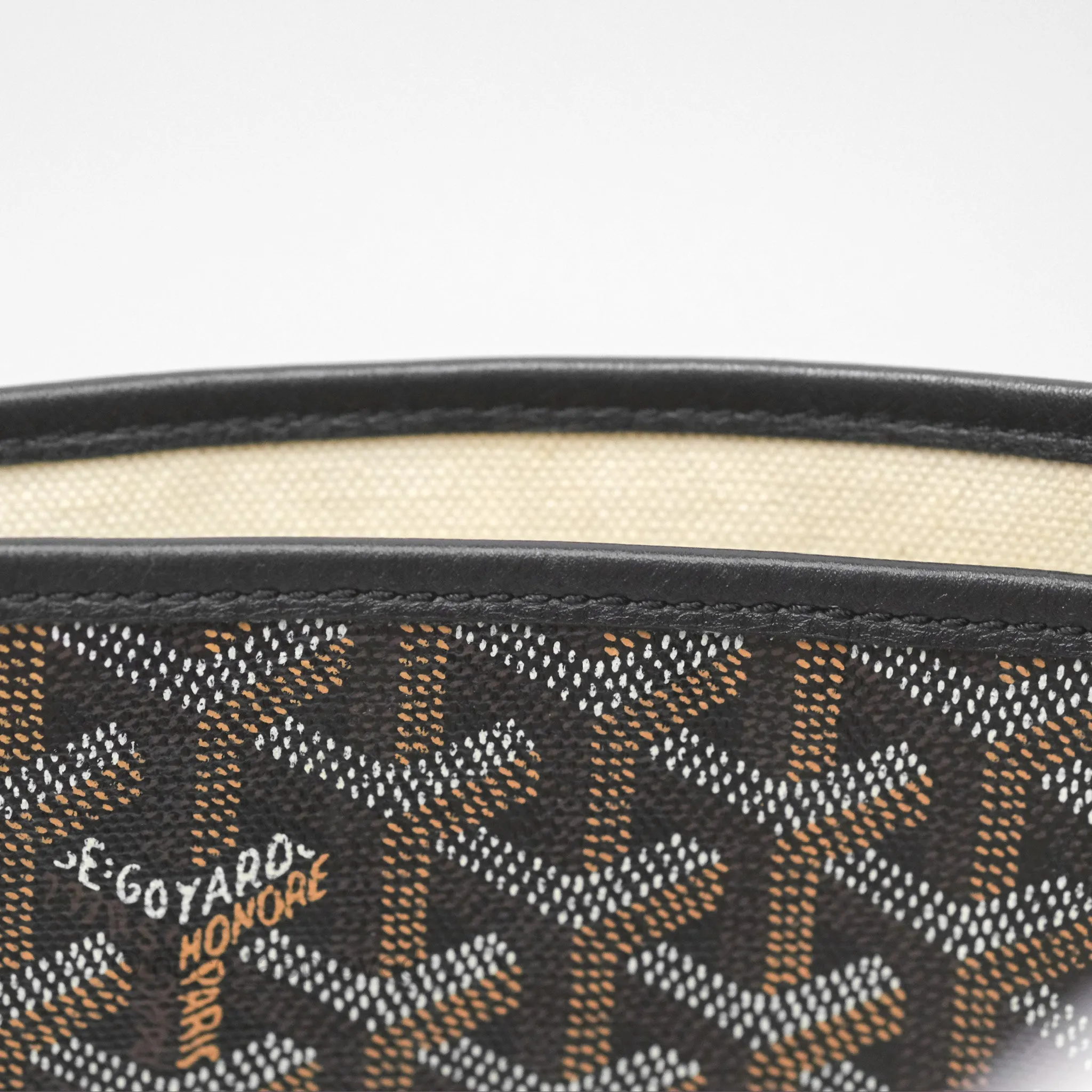 Goyard St Louis Tote PM Black