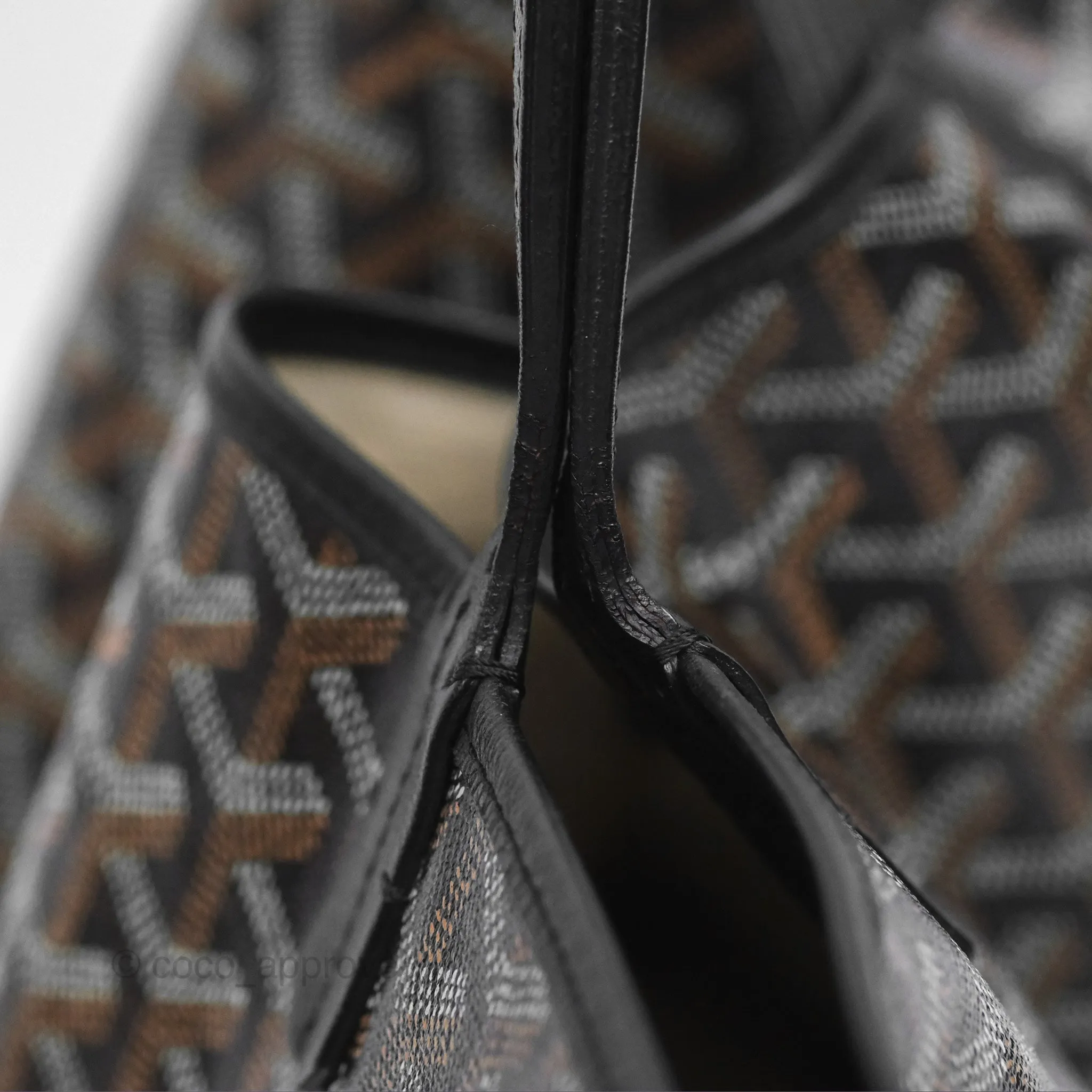 Goyard St Louis Tote PM Black