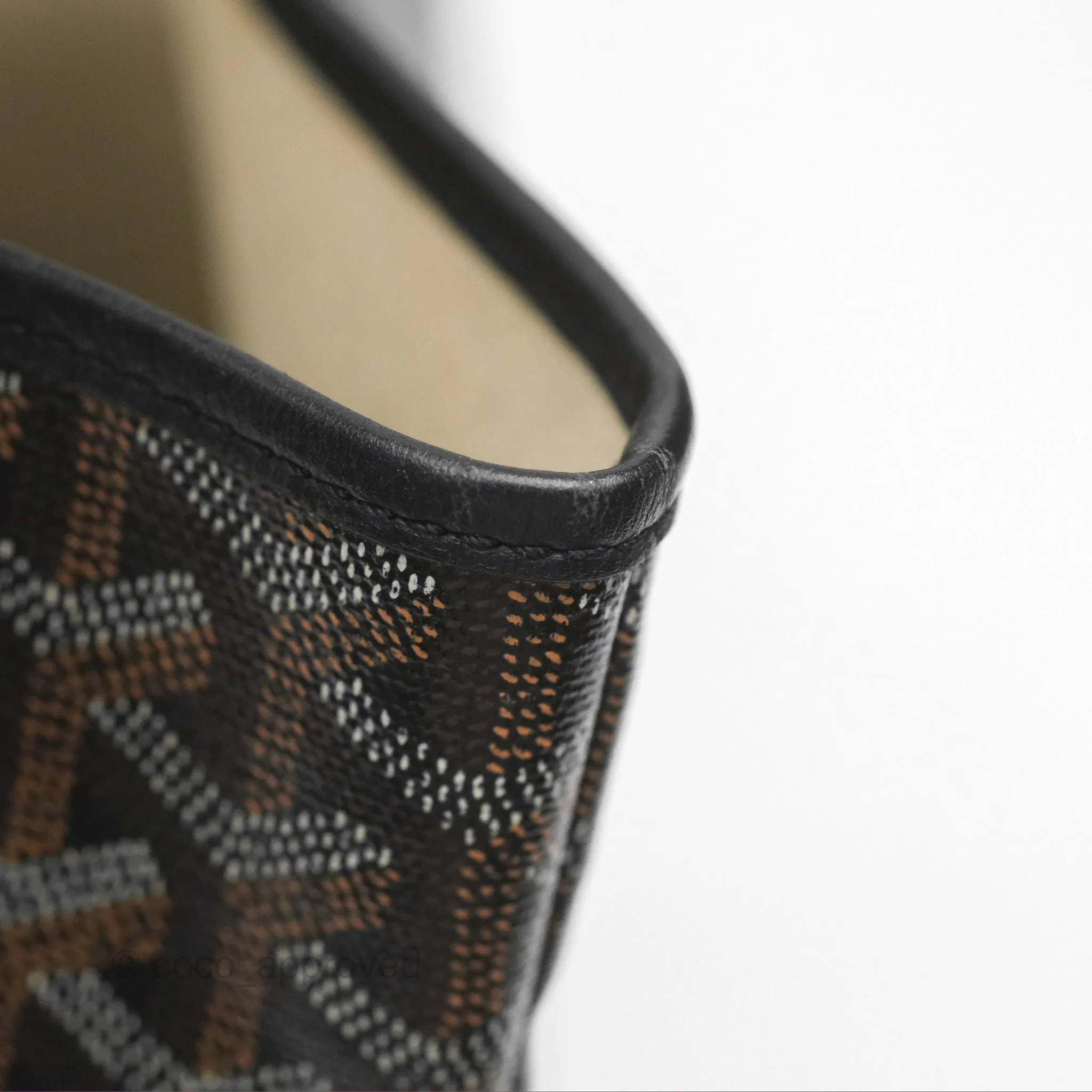 Goyard St Louis Tote PM Black