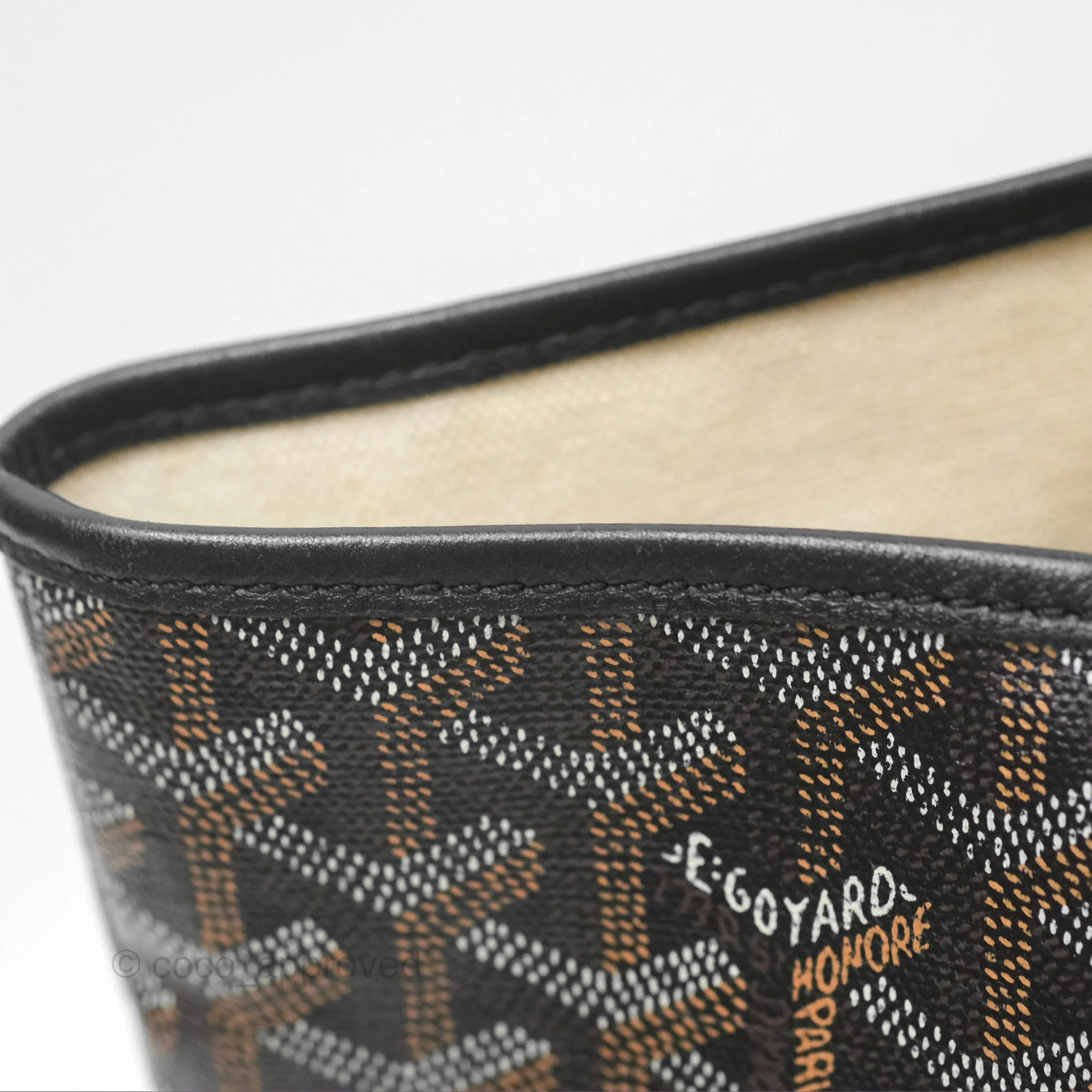Goyard St Louis Tote PM Black