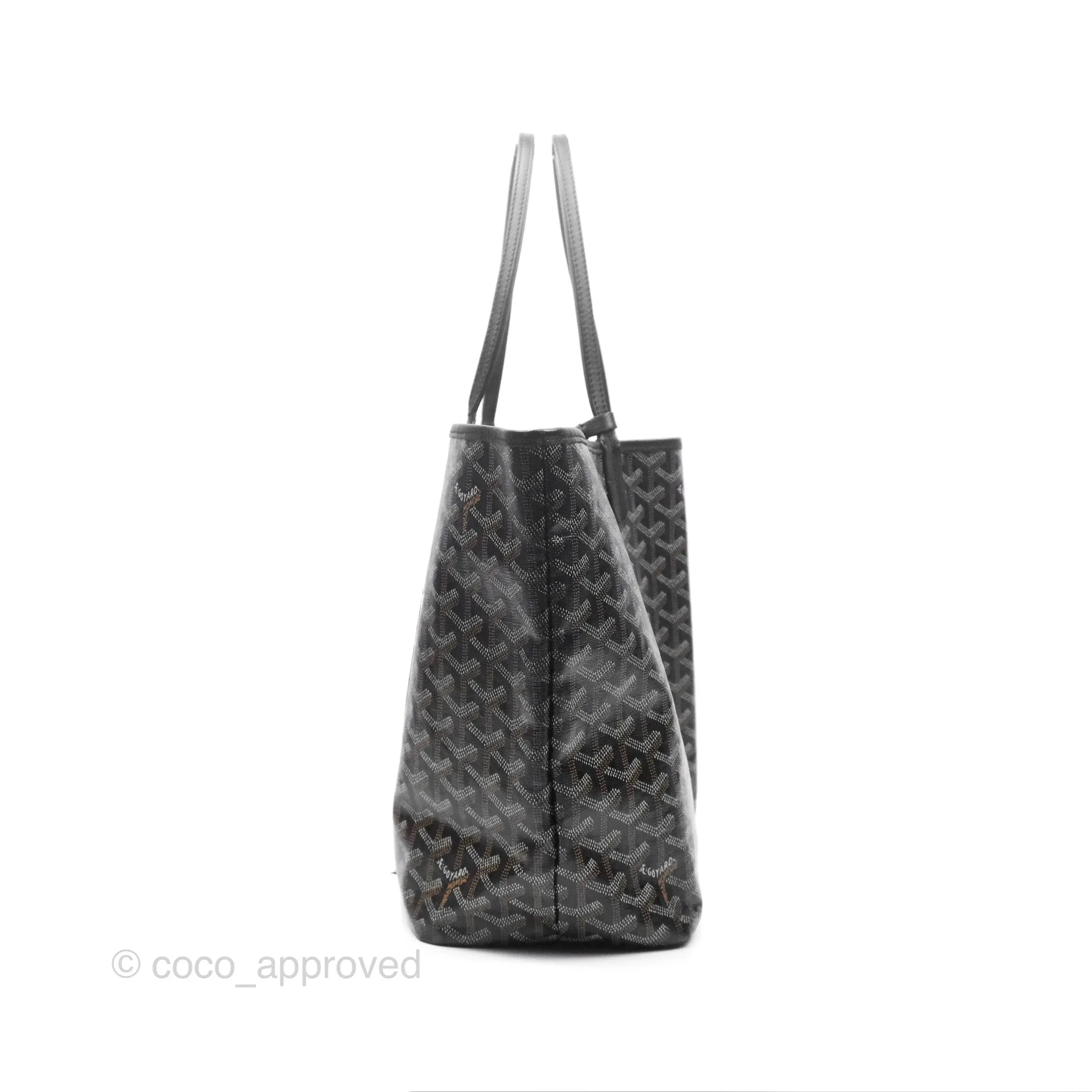 Goyard St Louis Tote PM Black