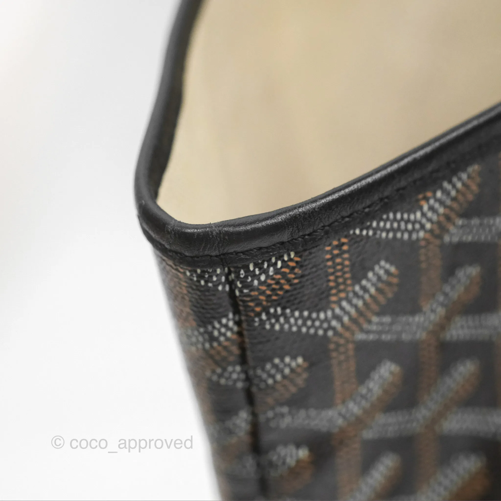 Goyard St Louis Tote PM Black