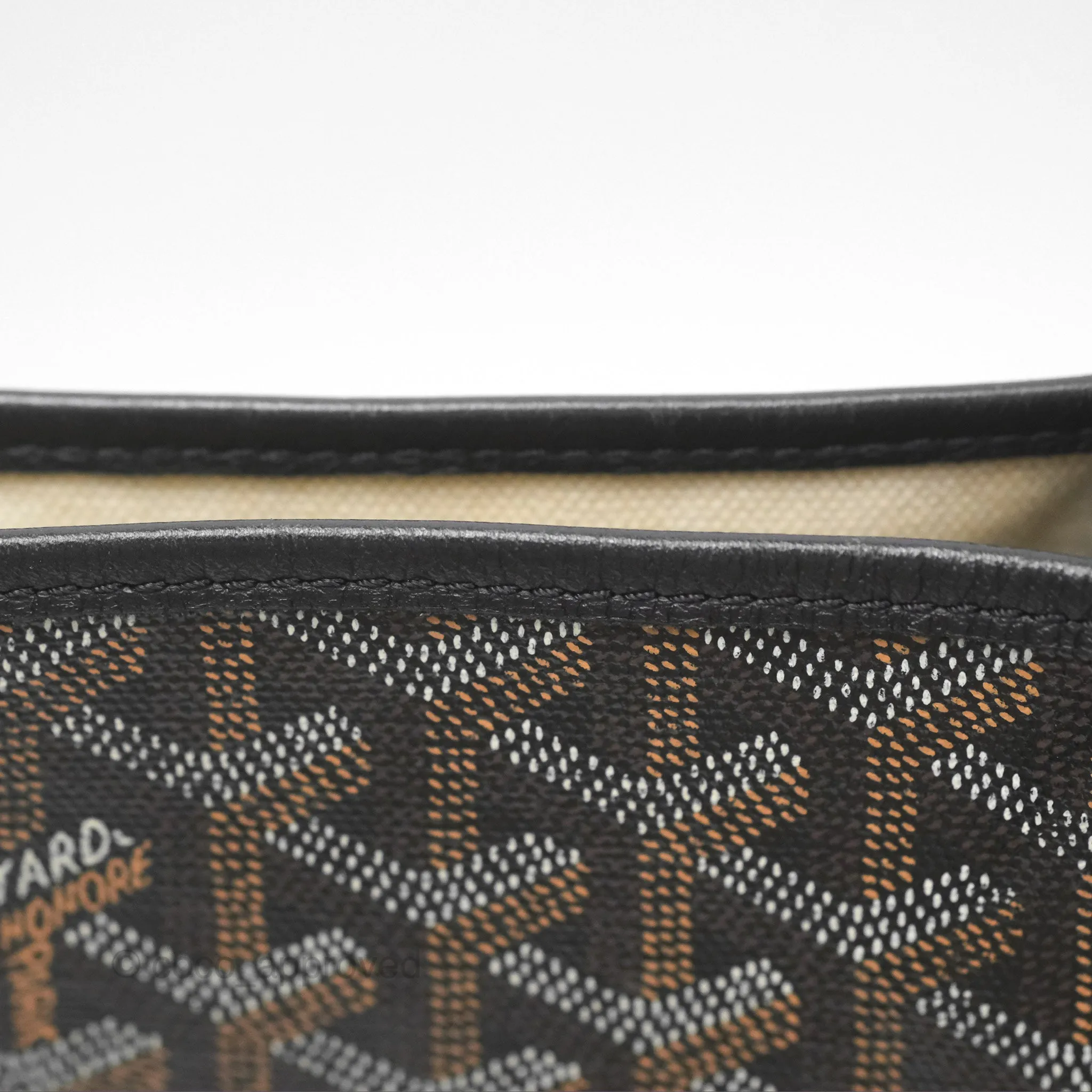 Goyard St Louis Tote PM Black